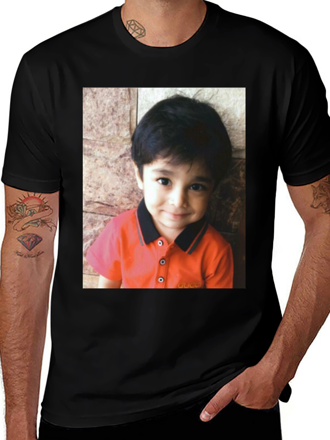 Custom Portrait T-Shirt - Wear Your Memories