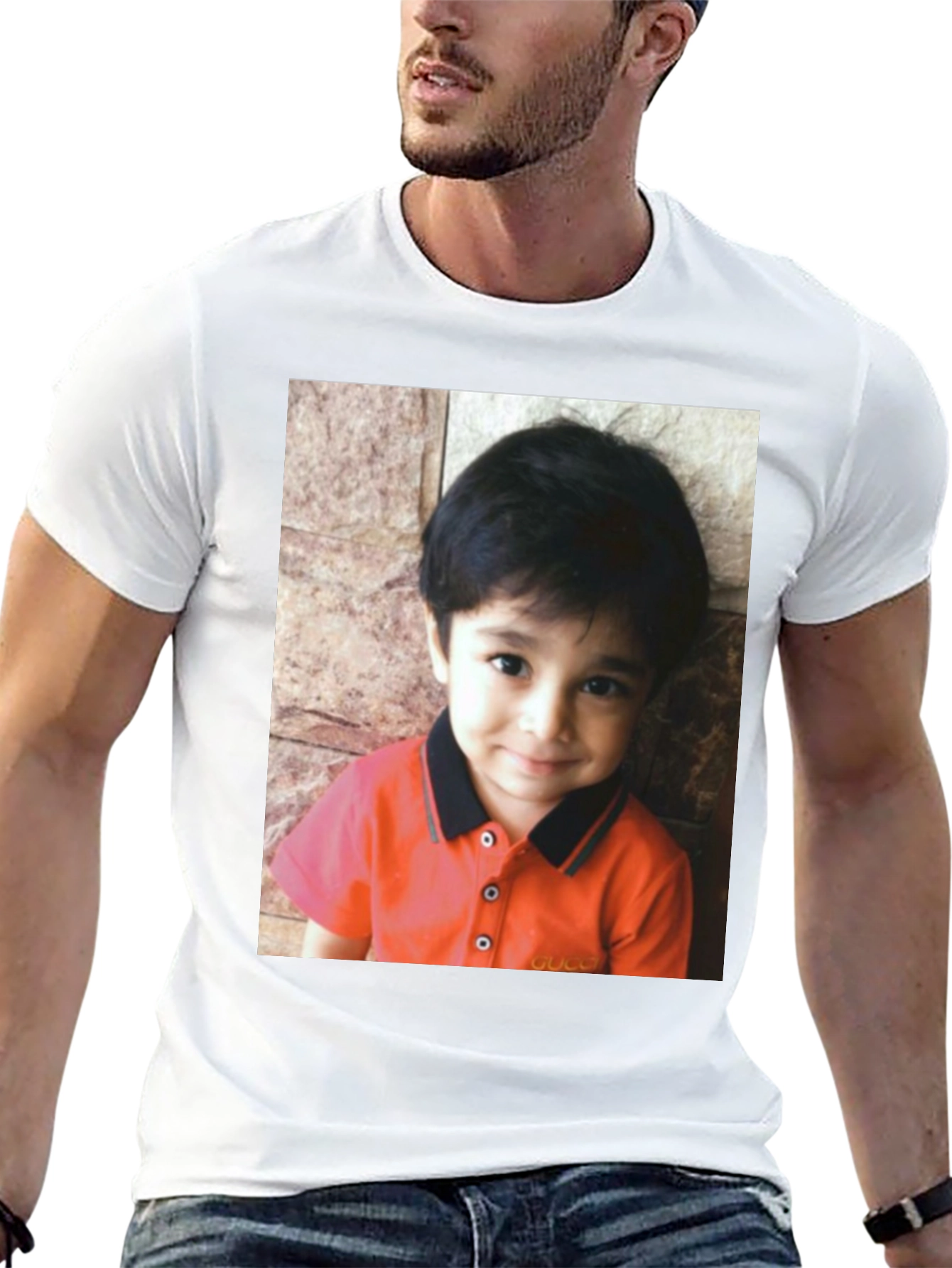 Custom Portrait T-Shirt - Wear Your Memories