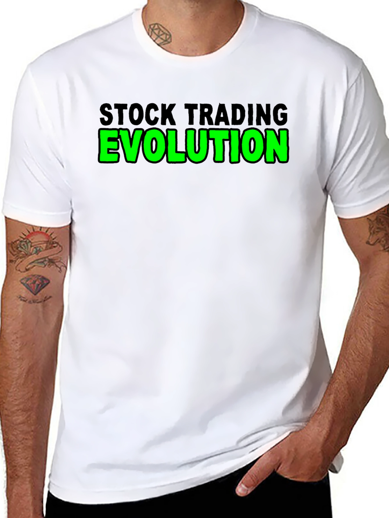Stock Trading Evolution T-Shirt - Trader Tee