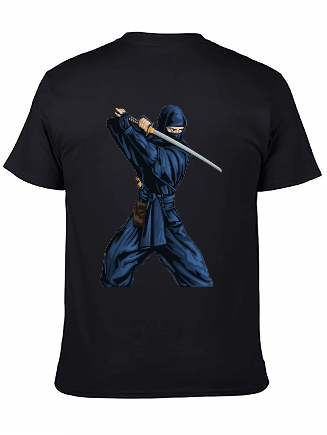 Ninja Warrior Graphic Tee - Stealth Style!