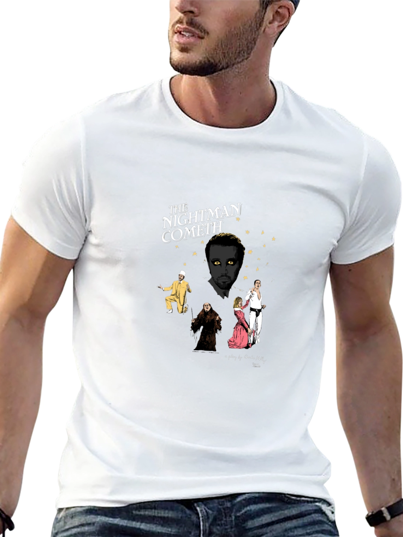 The Nightman Cometh Black T-Shirt
