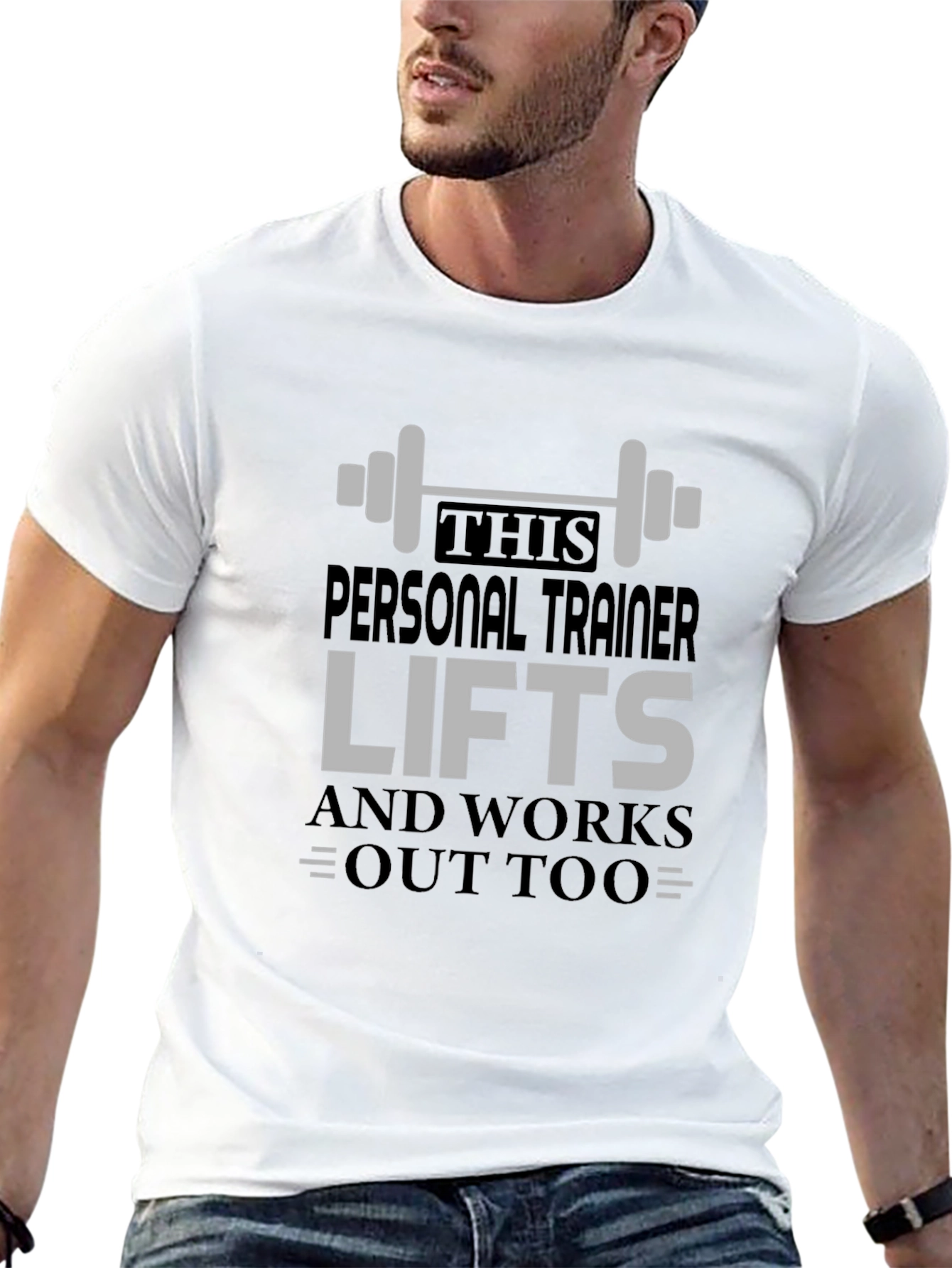 Personal Trainer Lifts T-Shirt - Gym Workout Tee