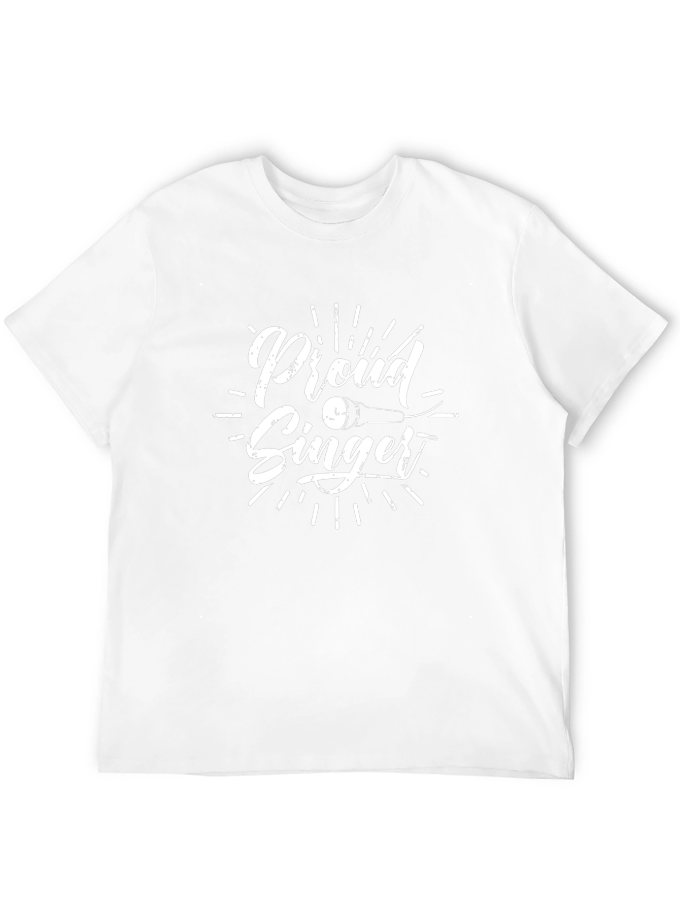 Proud Singer Graphic T-Shirt - Black