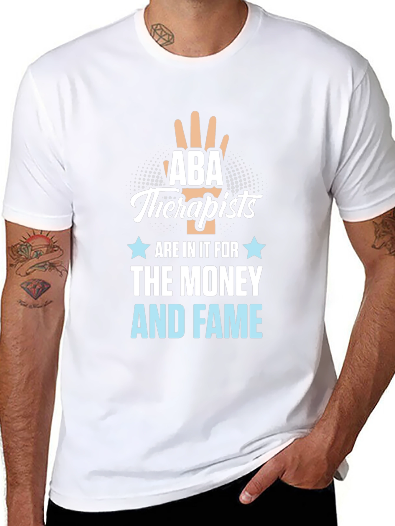 ABA Therapists Money & Fame Tee