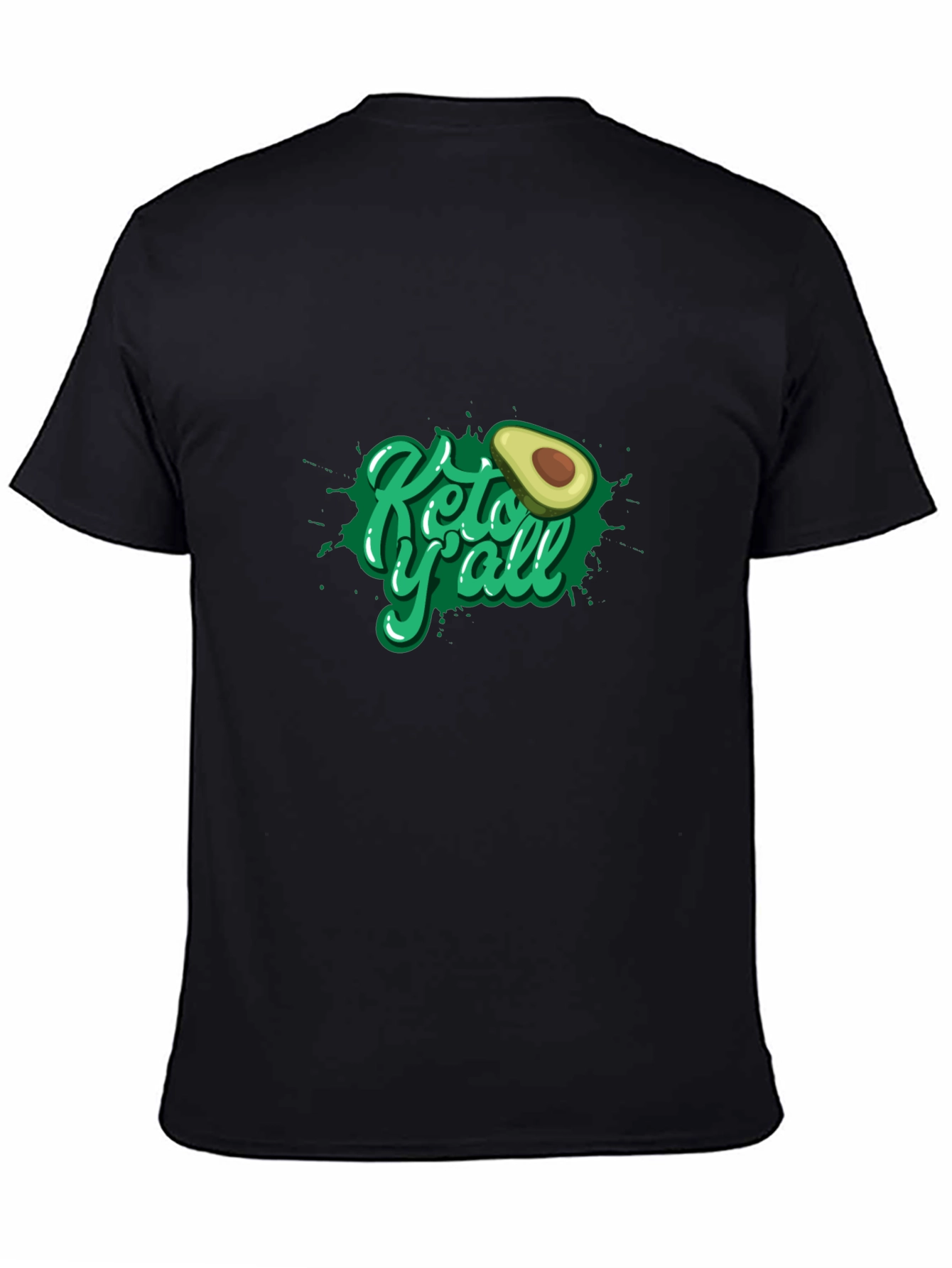 Keto Yall Avocado Graphic T-Shirt