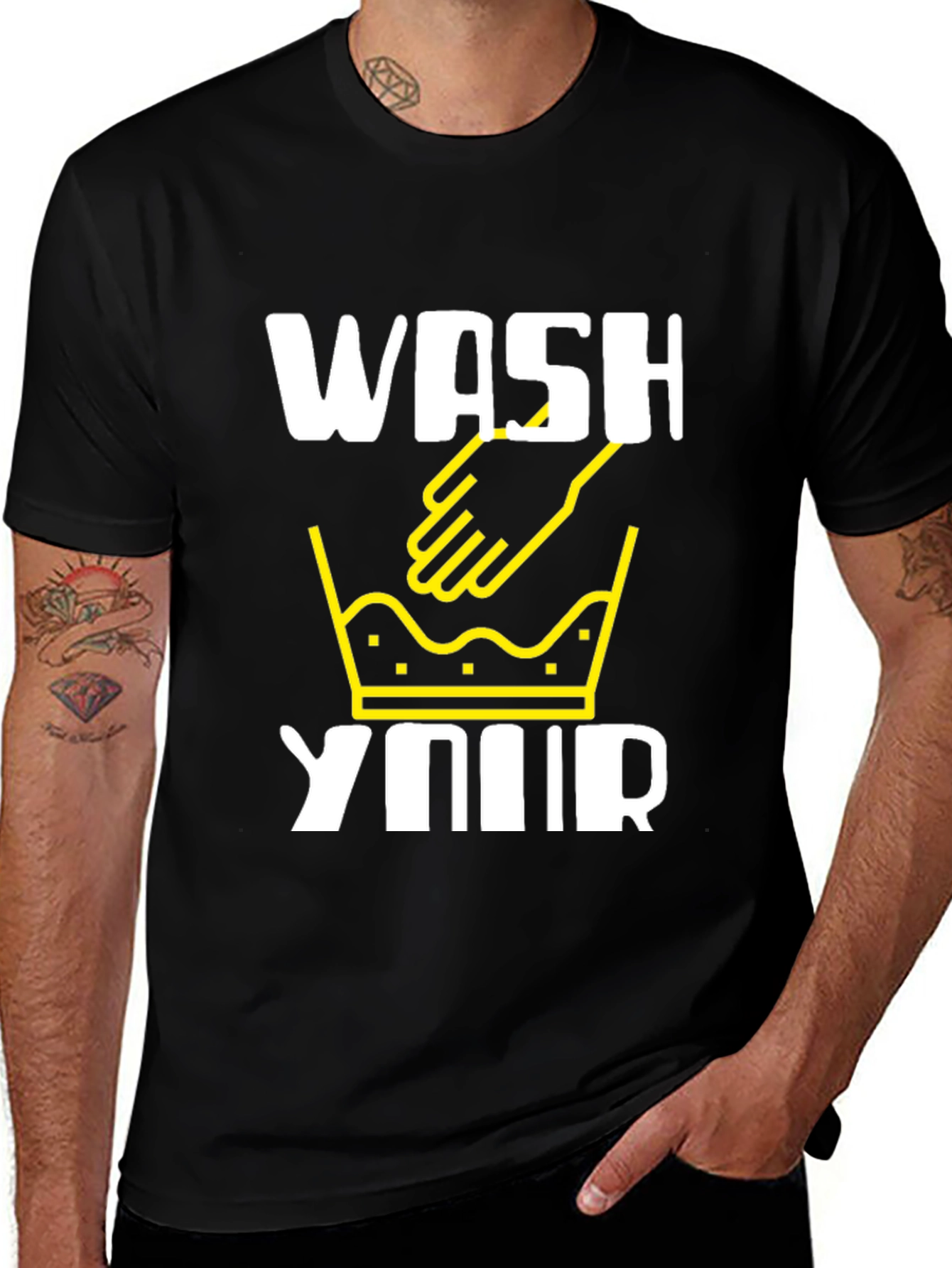 Wash Your Hands Graphic T-Shirt