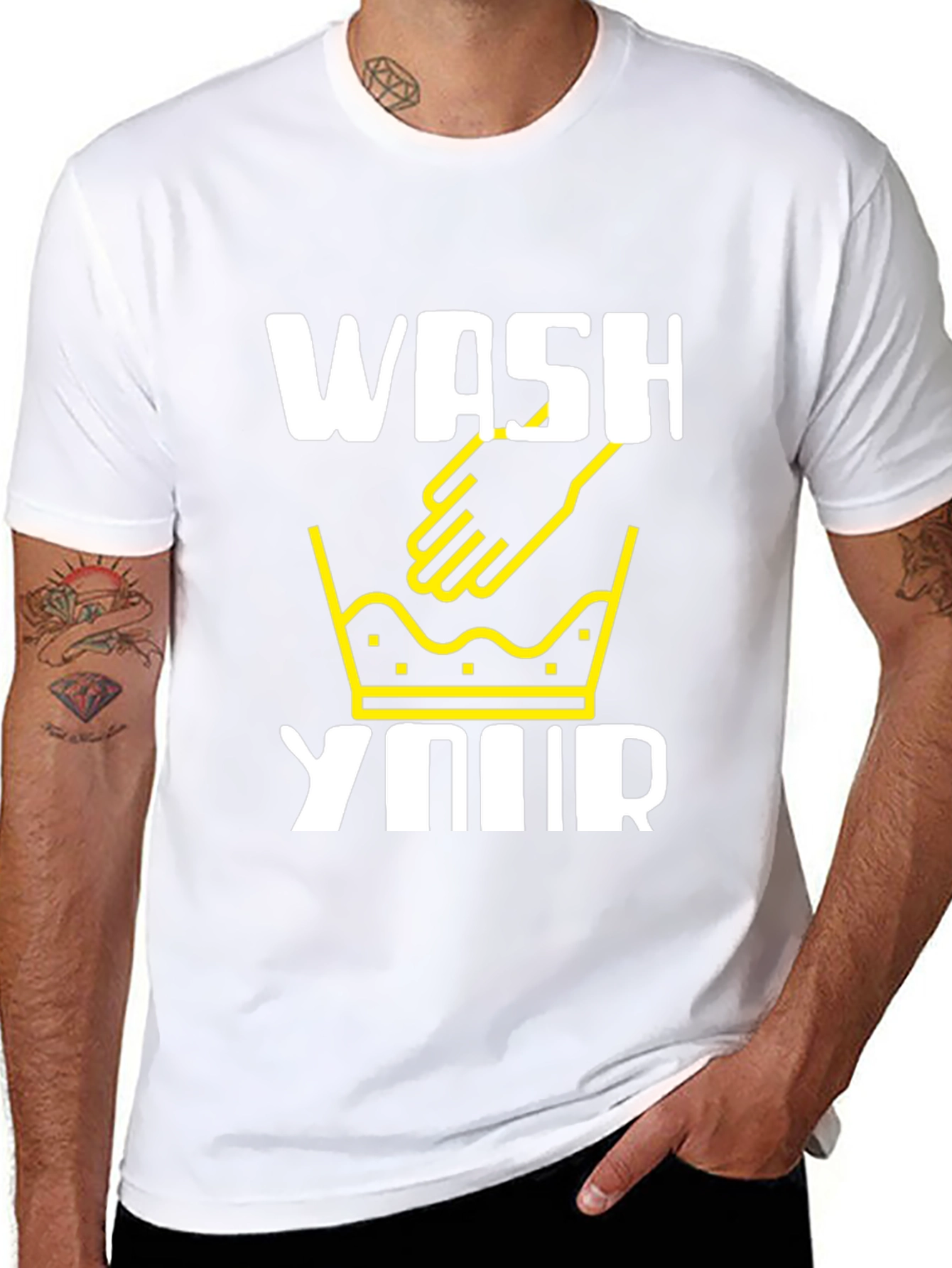 Wash Your Hands Graphic T-Shirt