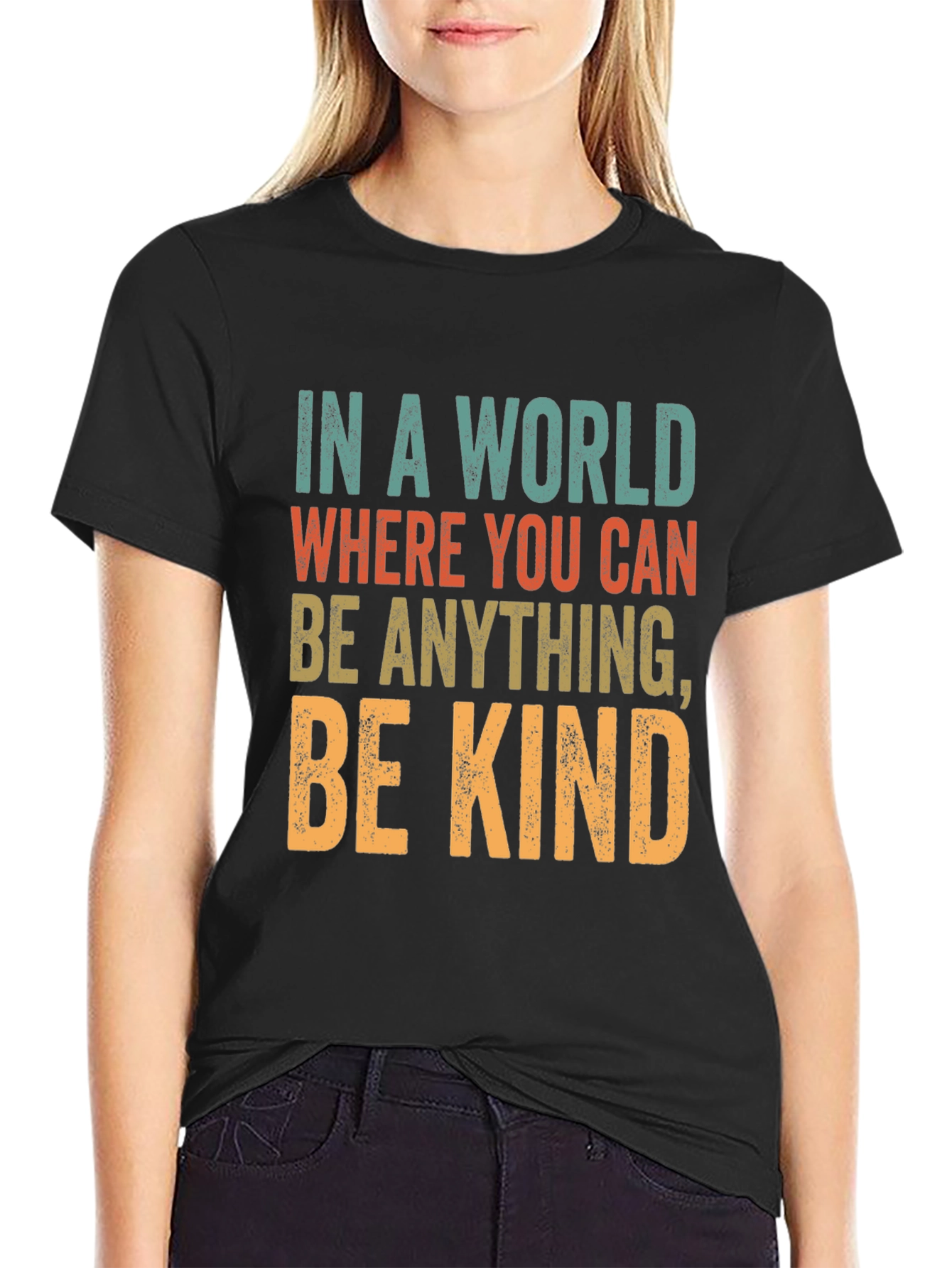 Be Kind Graphic Tee - Inspirational Message T-Shirt