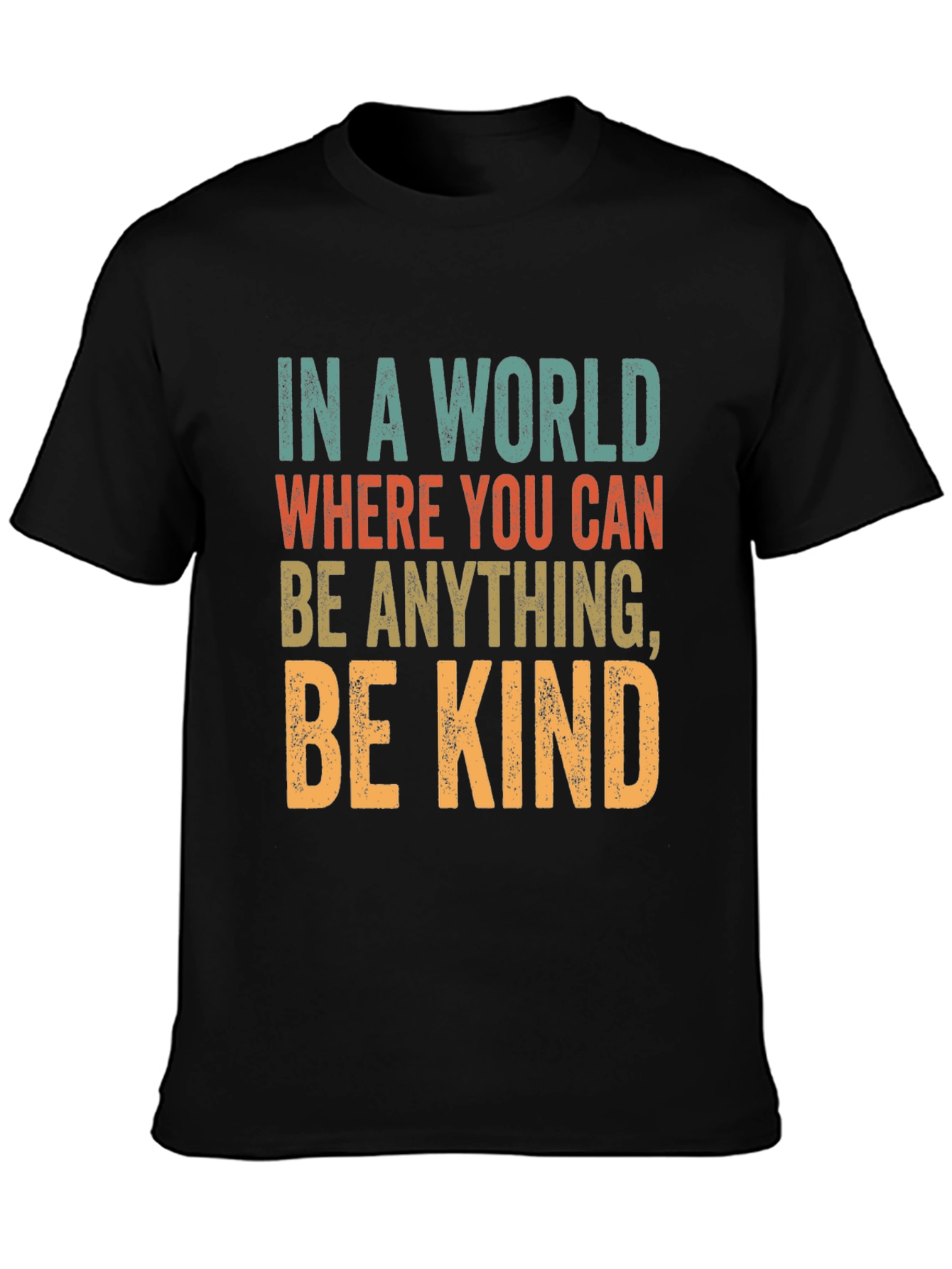Be Kind Graphic Tee - Inspirational Message T-Shirt