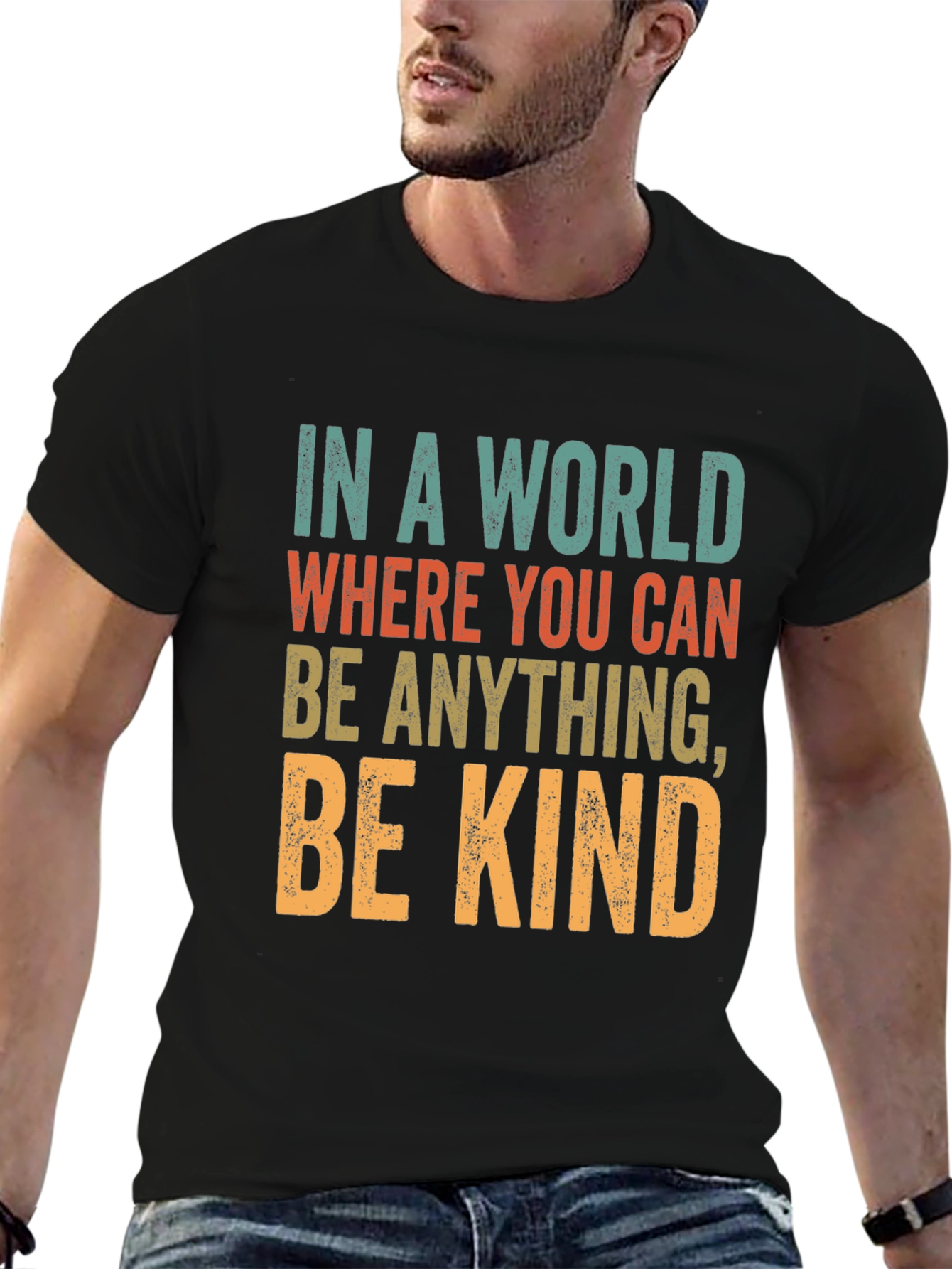 Be Kind Graphic Tee - Inspirational Message T-Shirt