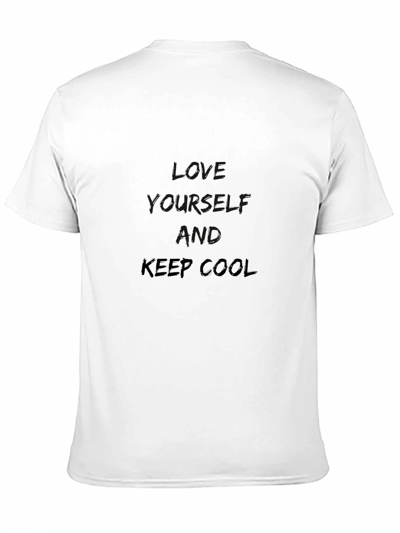 Love Yourself Graphic Tee - Black