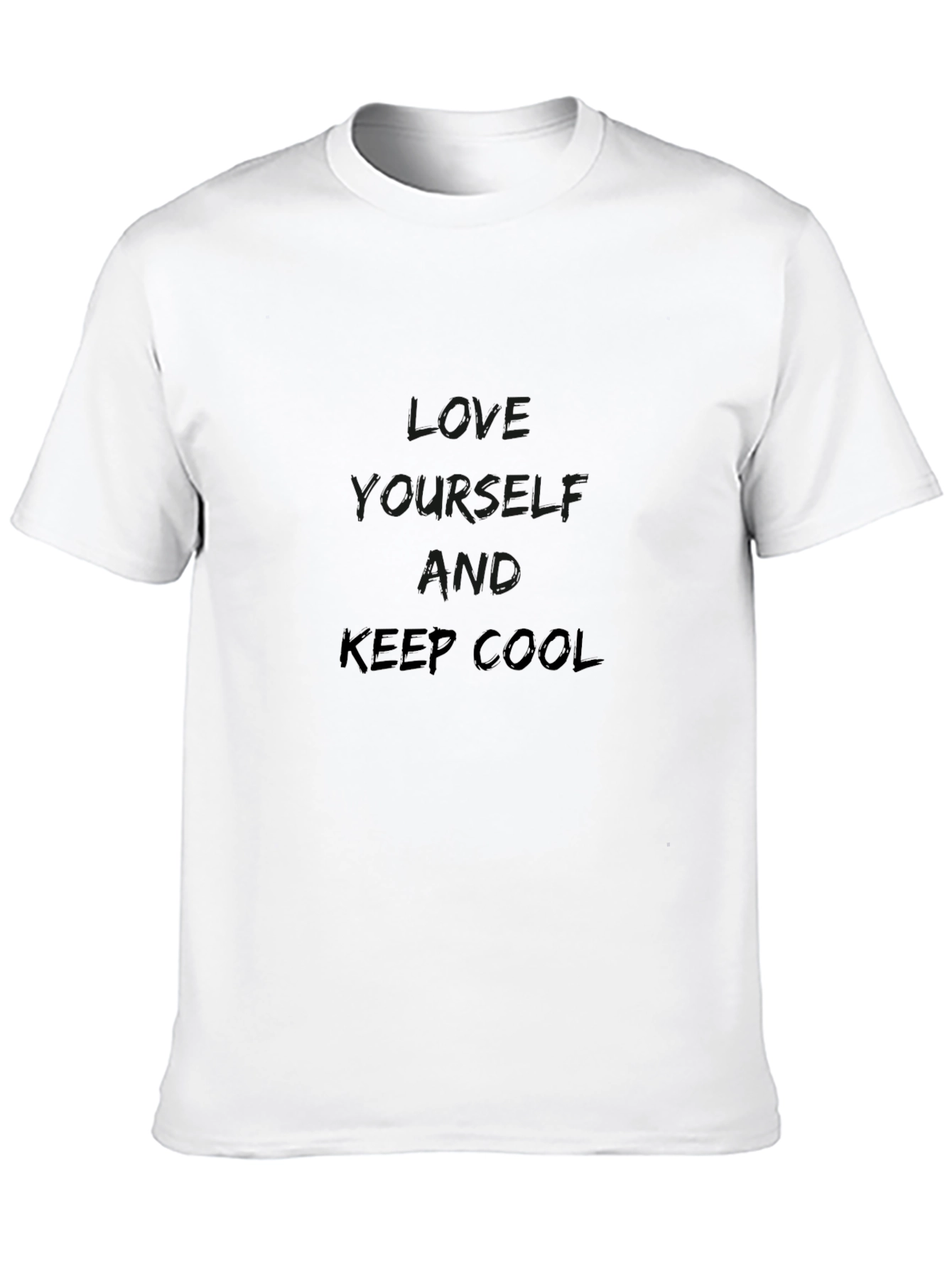 Love Yourself Graphic Tee - Black
