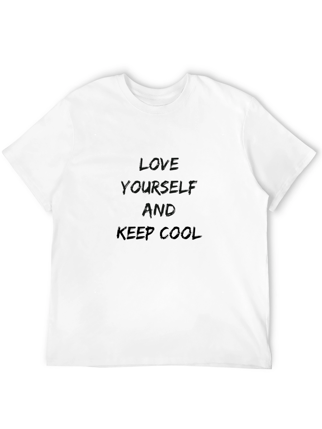 Love Yourself Graphic Tee - Black