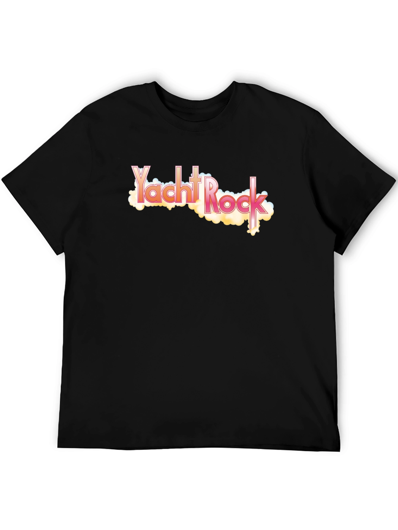 Yacht Rock Black T-Shirt - Retro Music Tee