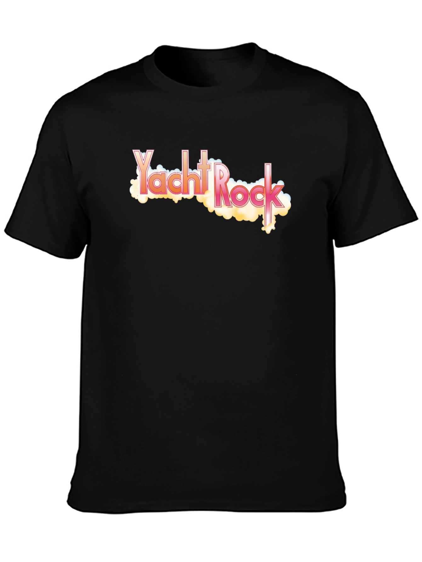 Yacht Rock Black T-Shirt - Retro Music Tee