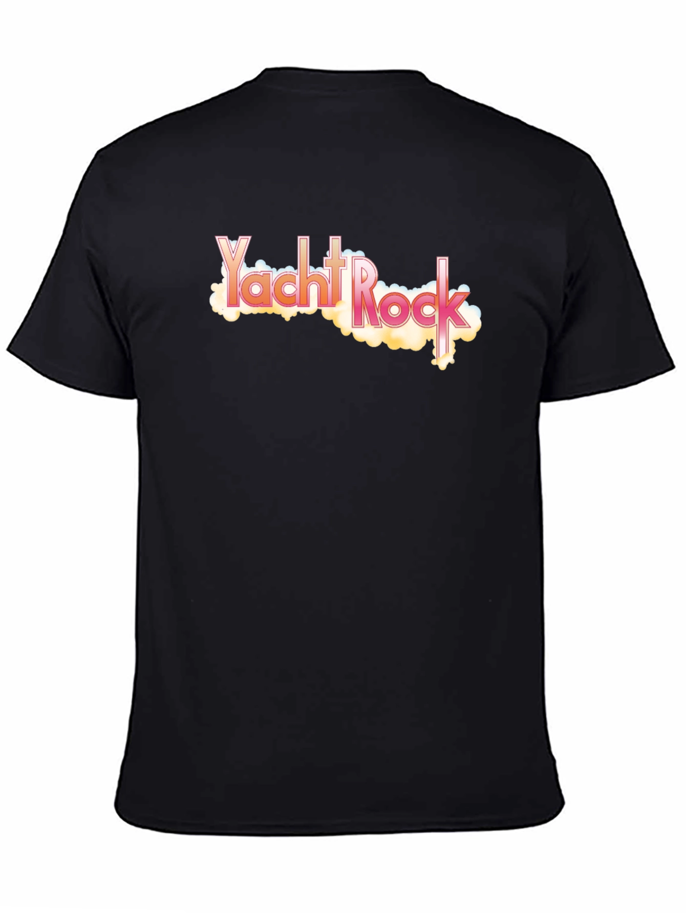 Yacht Rock Black T-Shirt - Retro Music Tee