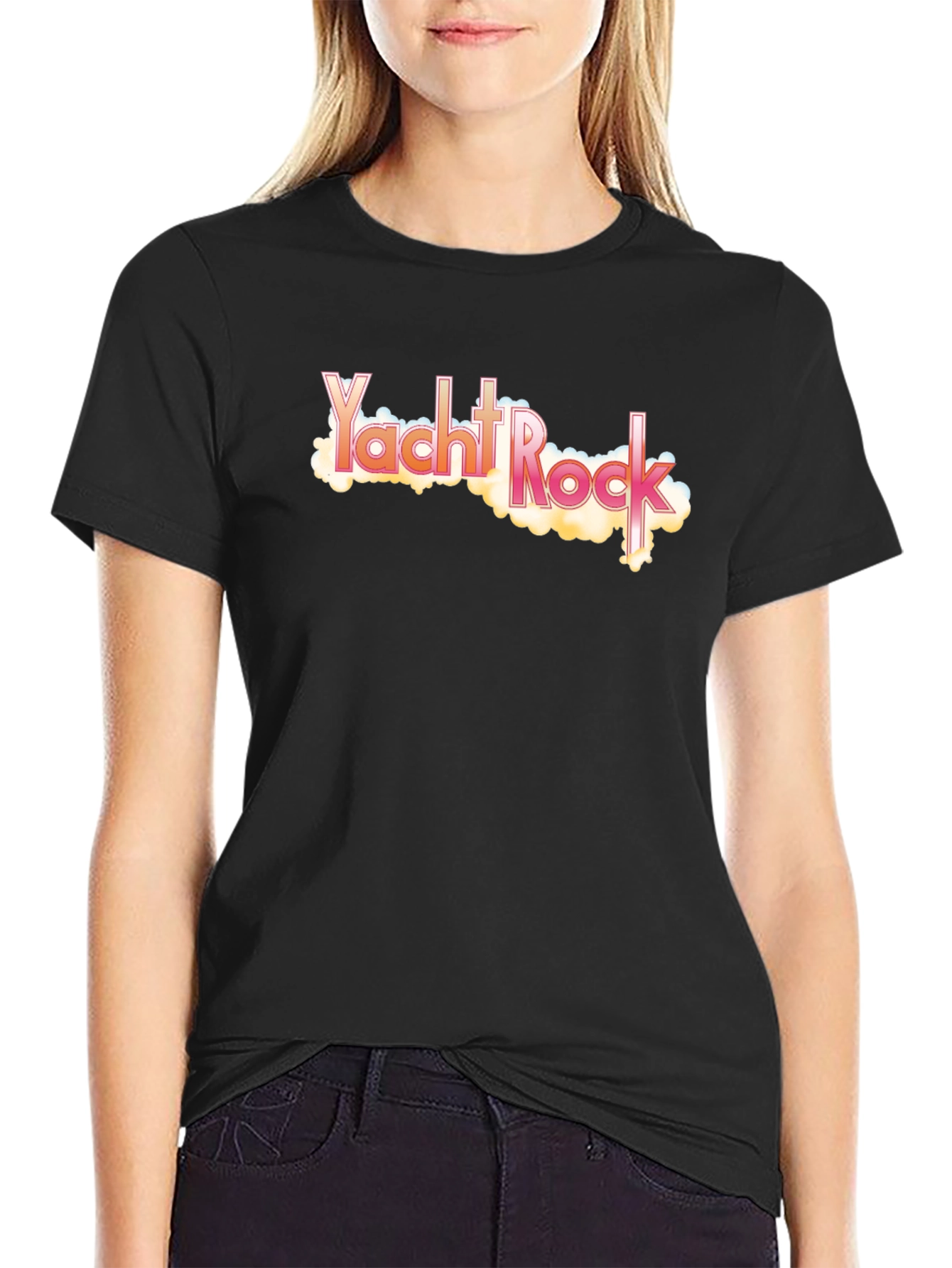 Yacht Rock Black T-Shirt - Retro Music Tee