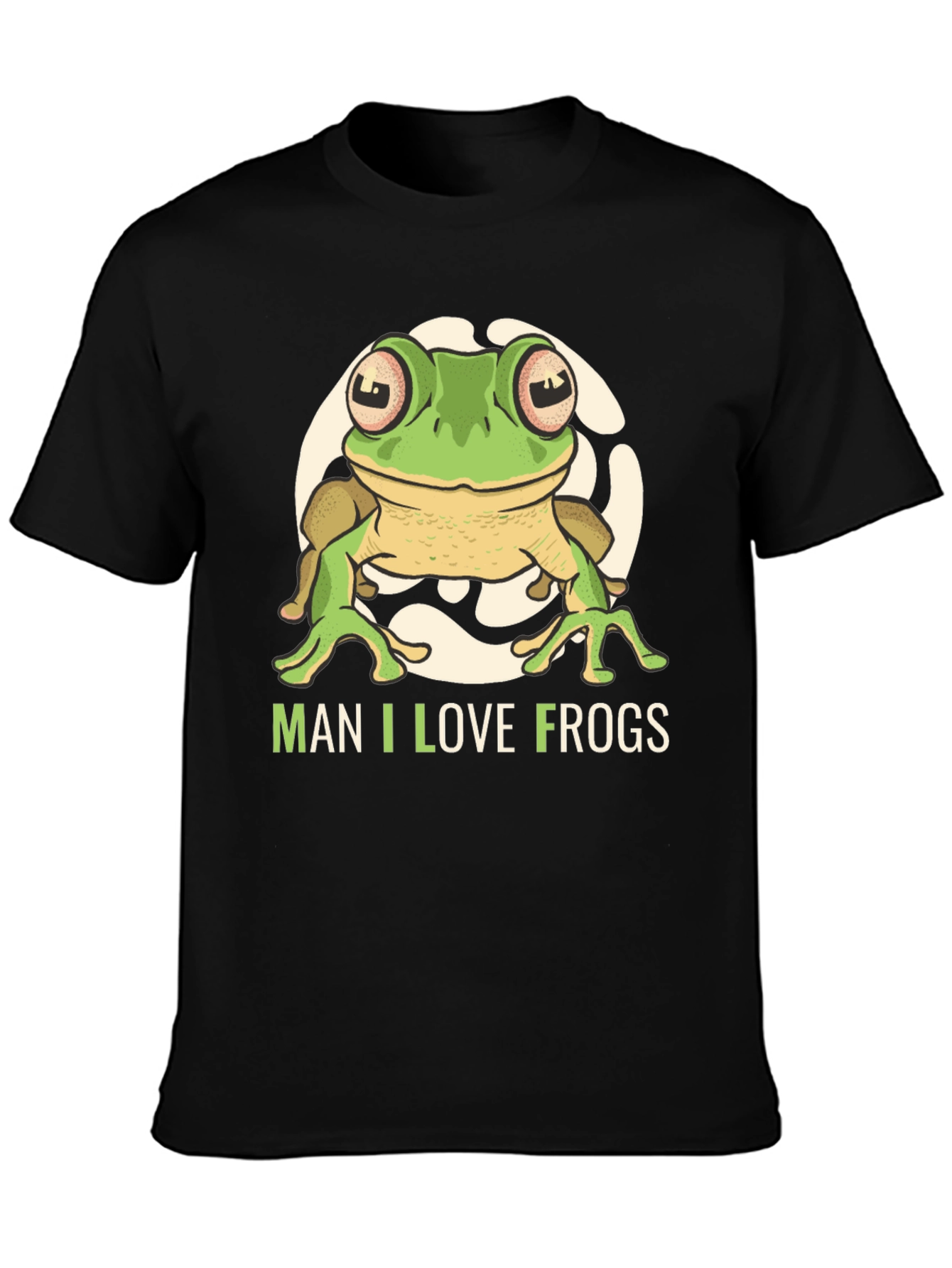 Man I Love Frogs Graphic T-Shirt