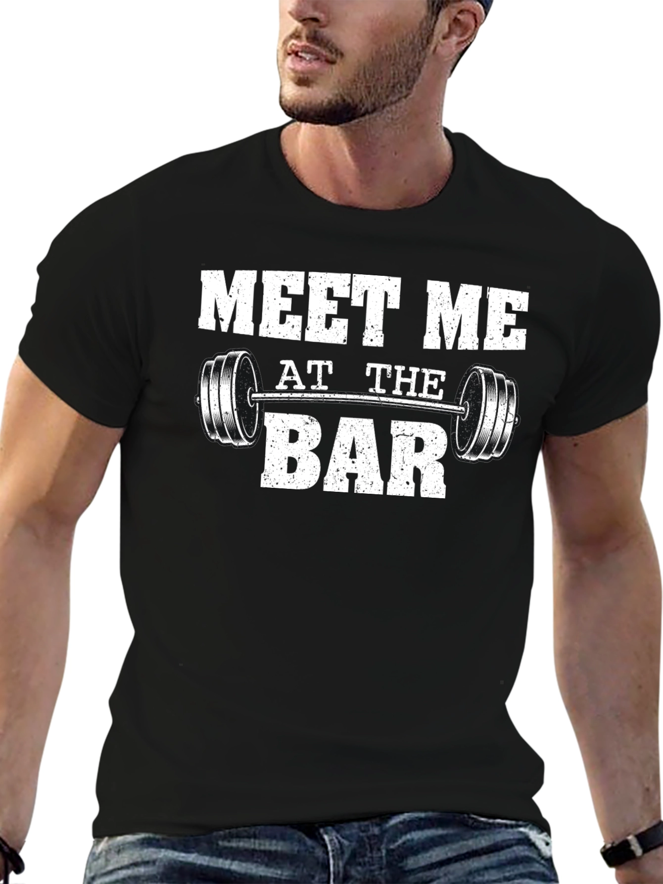 Meet Me At The Bar T-Shirt Gym Workout