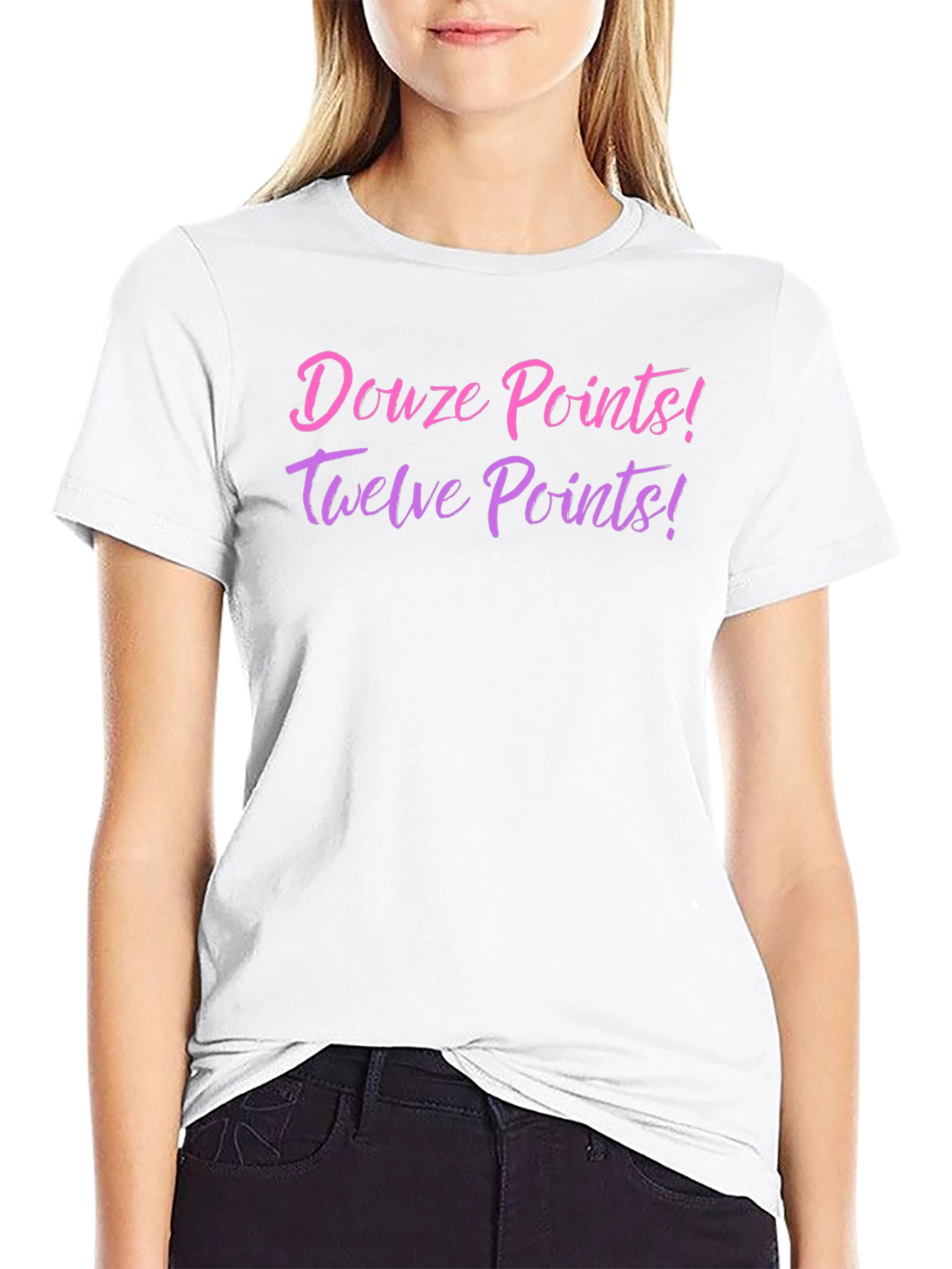Douze Points T-Shirt - Eurovision Fan Tee