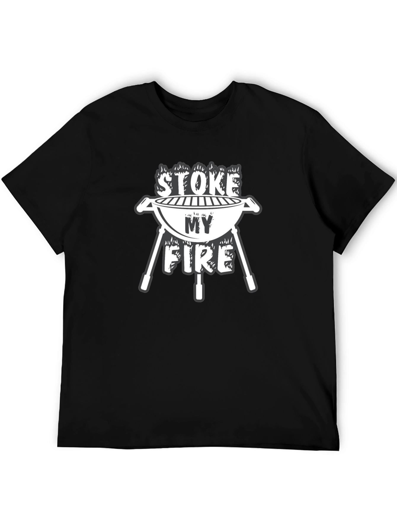 Stoke My Fire BBQ T-Shirt - Grill Master Tee