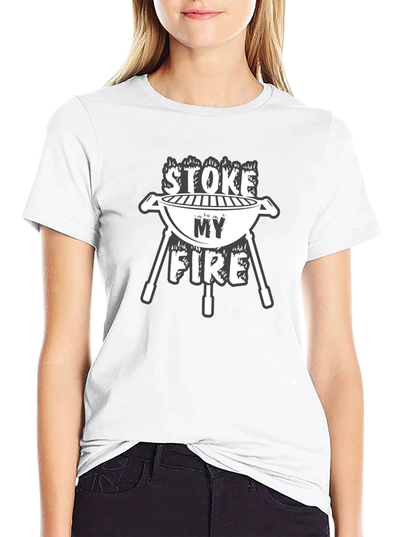 Stoke My Fire BBQ T-Shirt - Grill Master Tee