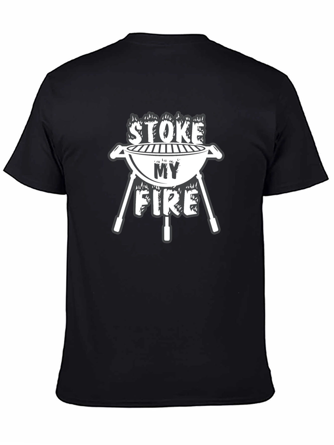 Stoke My Fire BBQ T-Shirt - Grill Master Tee