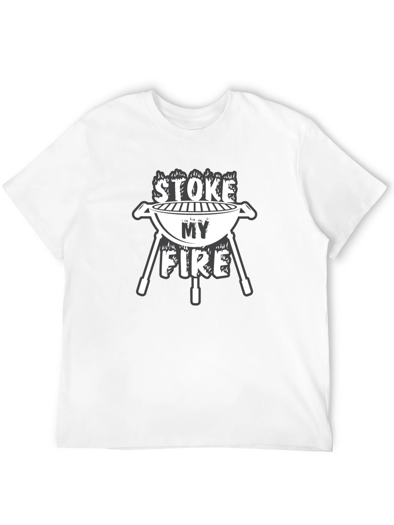 Stoke My Fire BBQ T-Shirt - Grill Master Tee