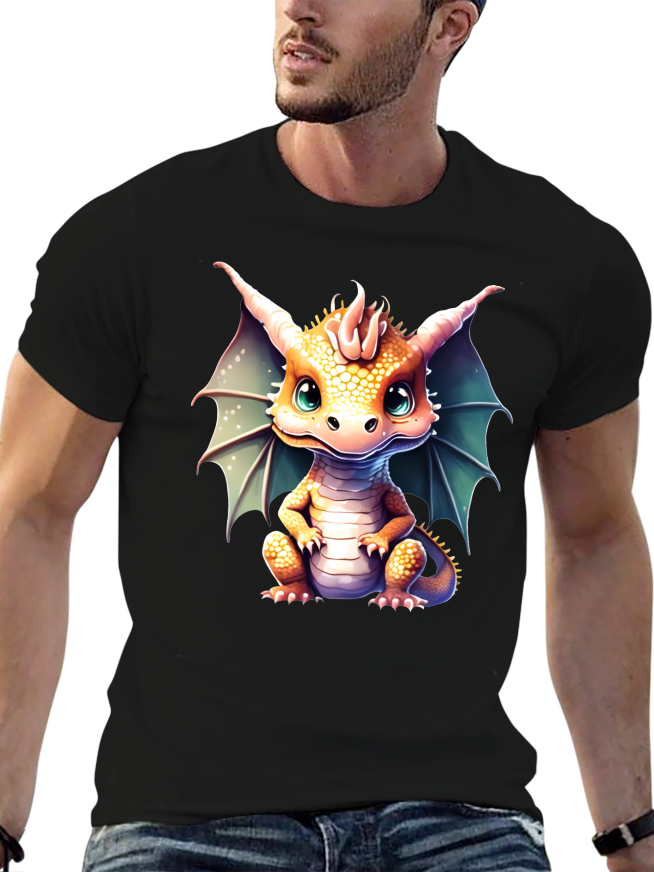 Cute Dragon Graphic Tee