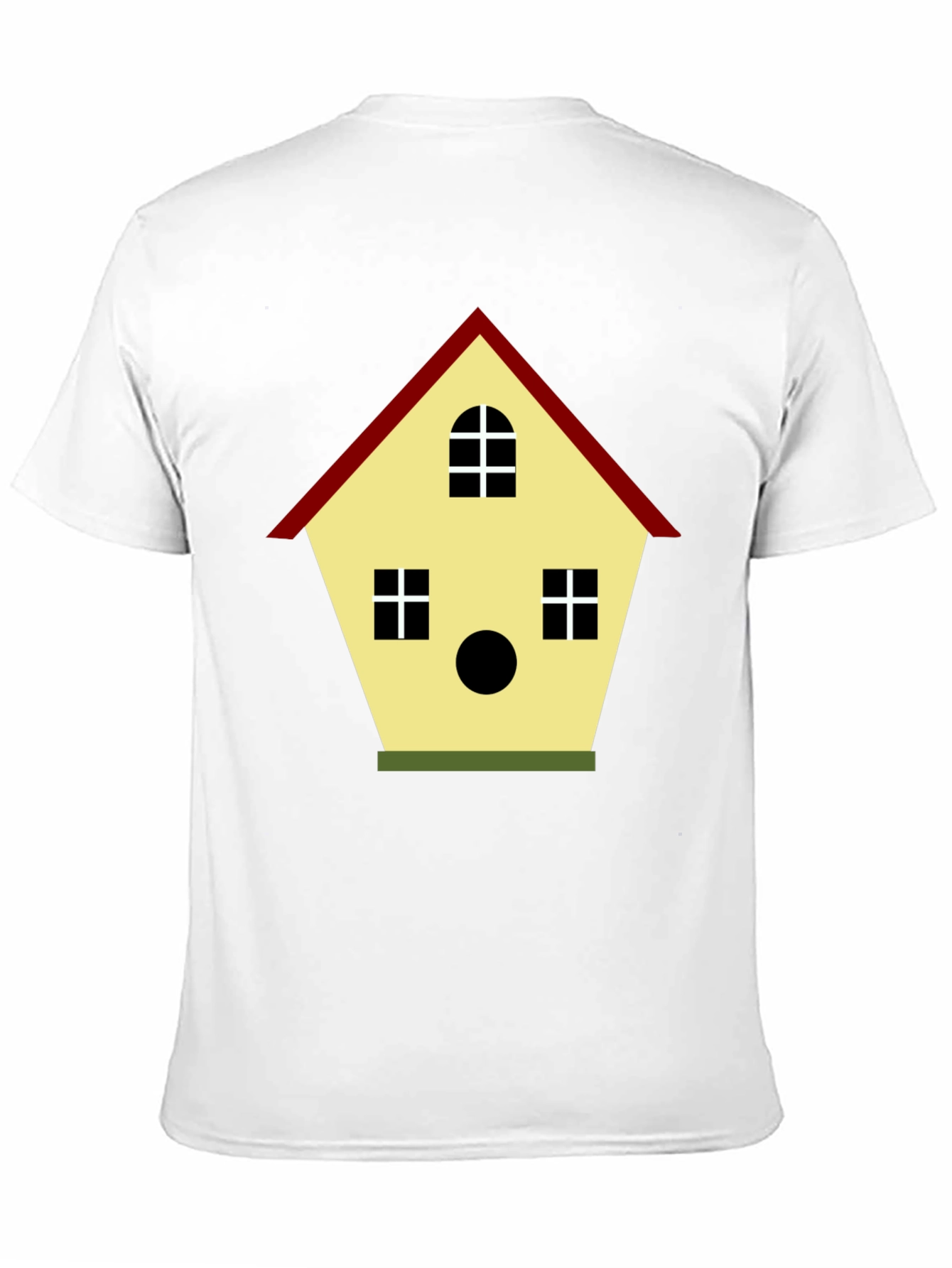 Birdhouse Graphic Tee - Unisex Black Cotton T-Shirt