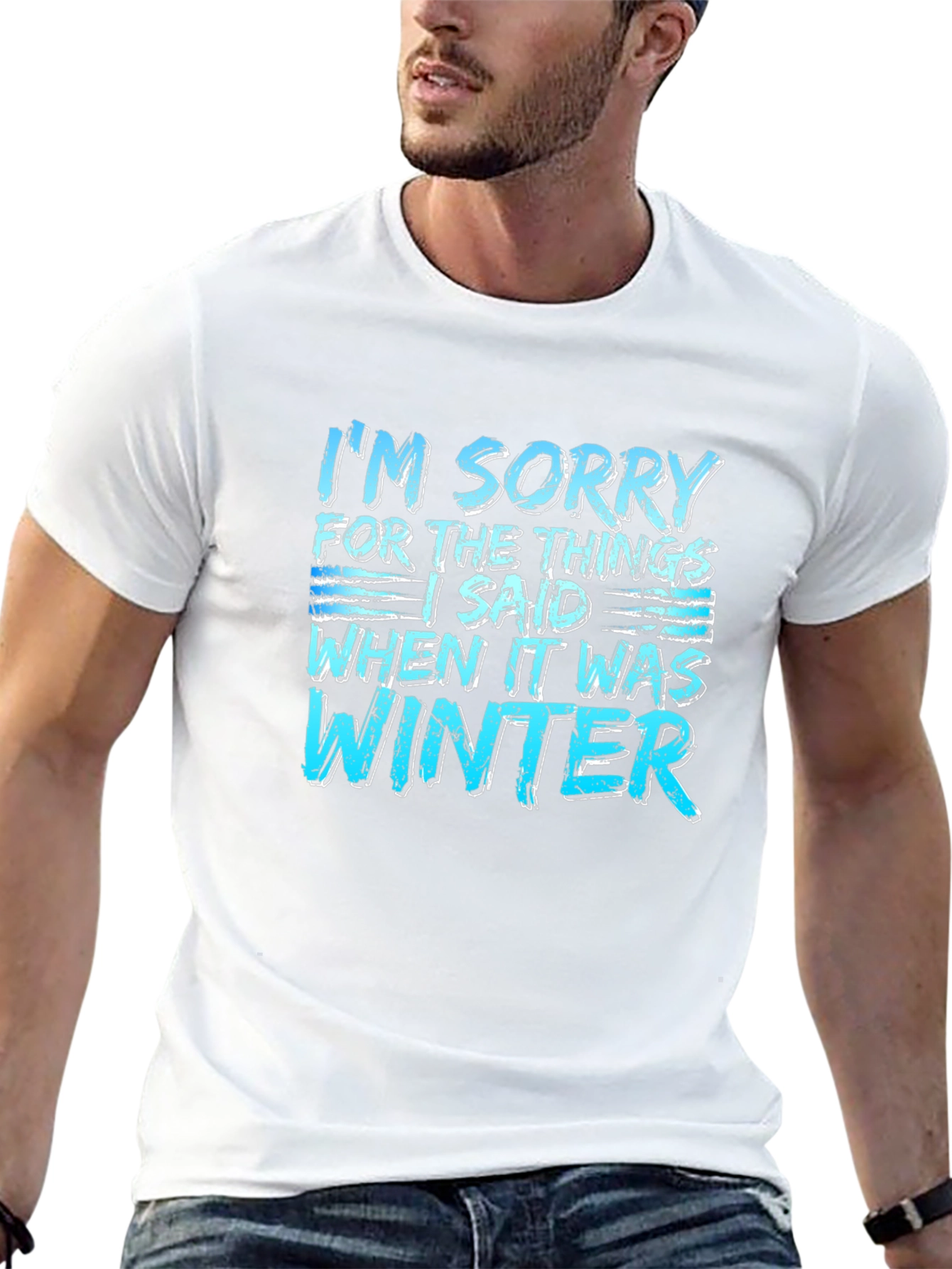 Funny Winter Apology T-Shirt