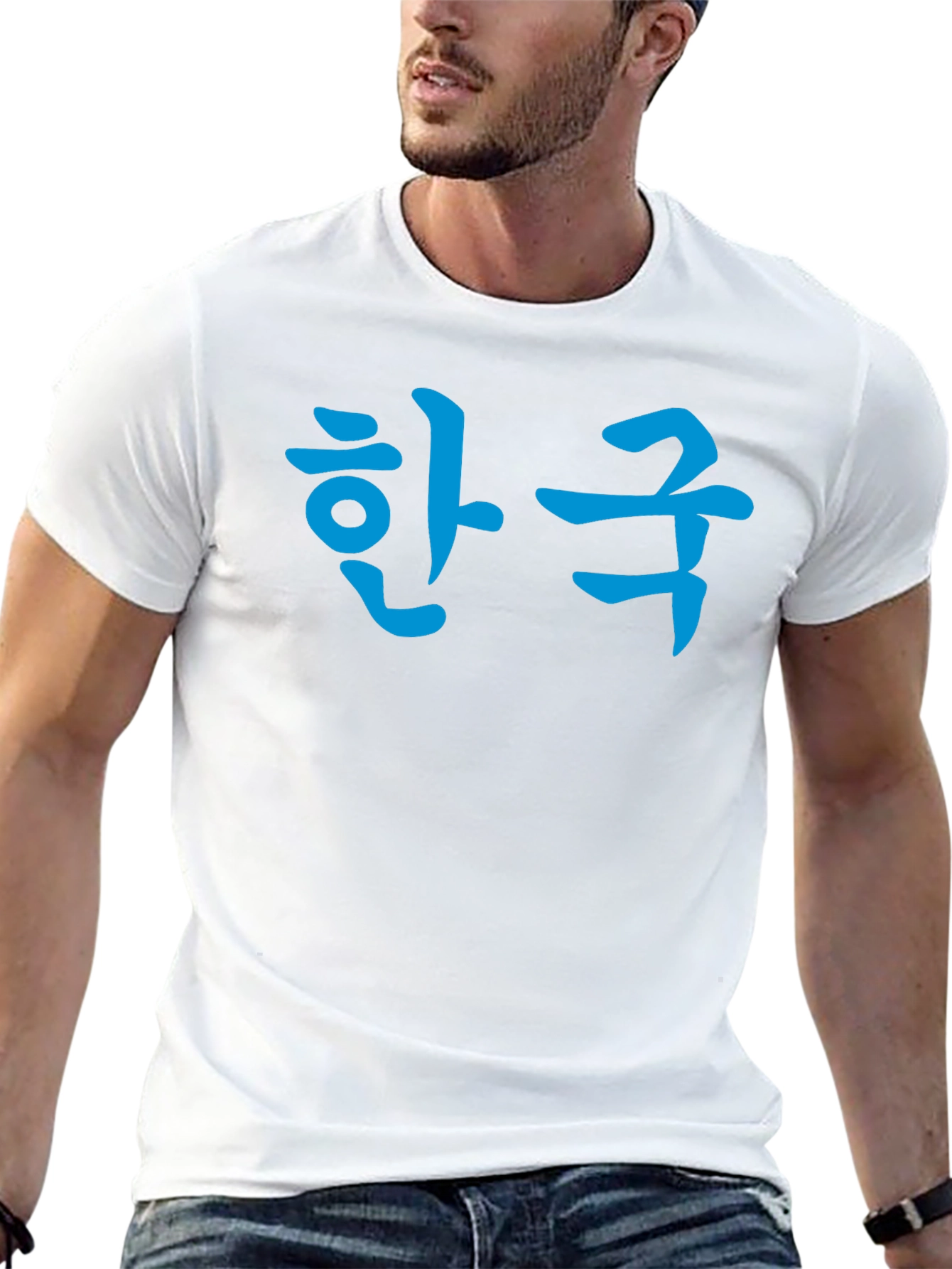 Korea Hangul Shirt - Stylish Graphic Tee