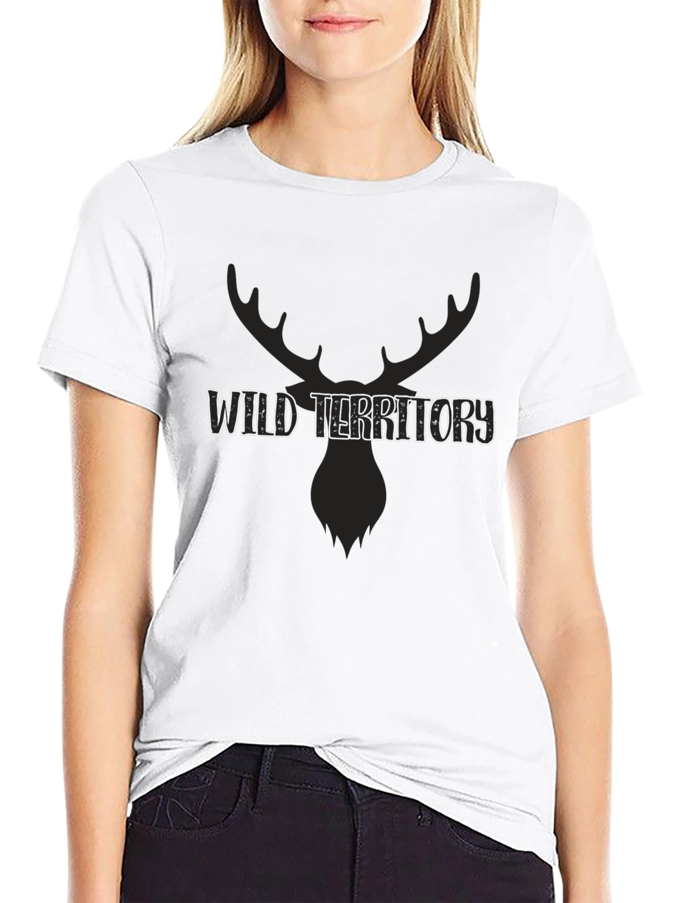 Wild Territory Graphic Black T-Shirt
