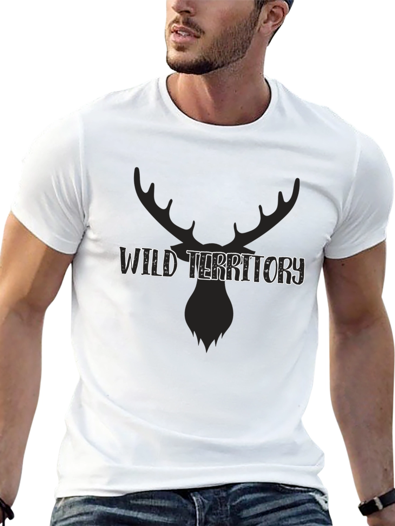 Wild Territory Graphic Black T-Shirt
