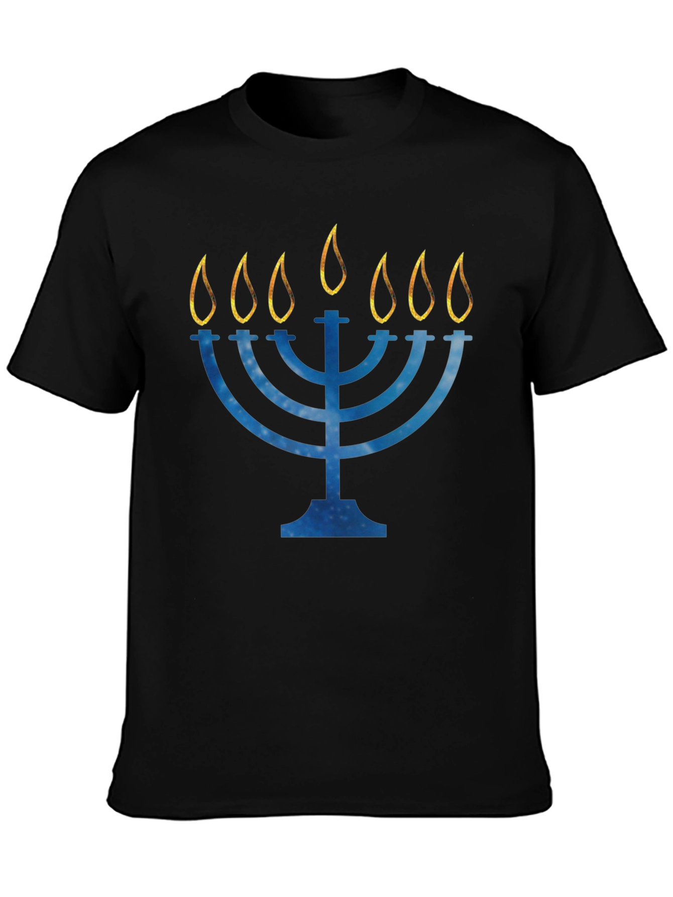 Hanukkah Menorah Graphic Tee