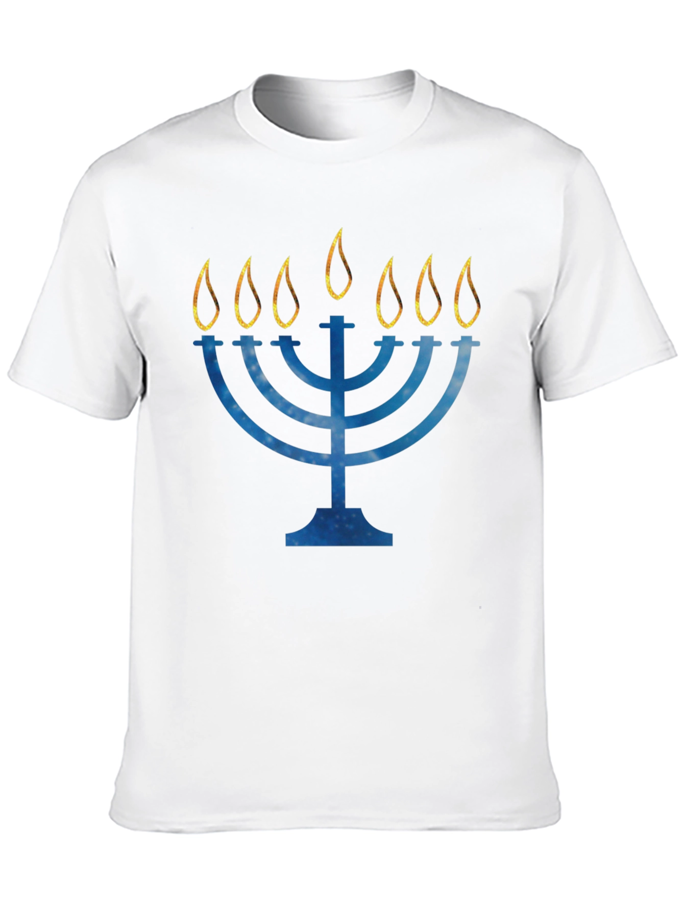 Hanukkah Menorah Graphic Tee