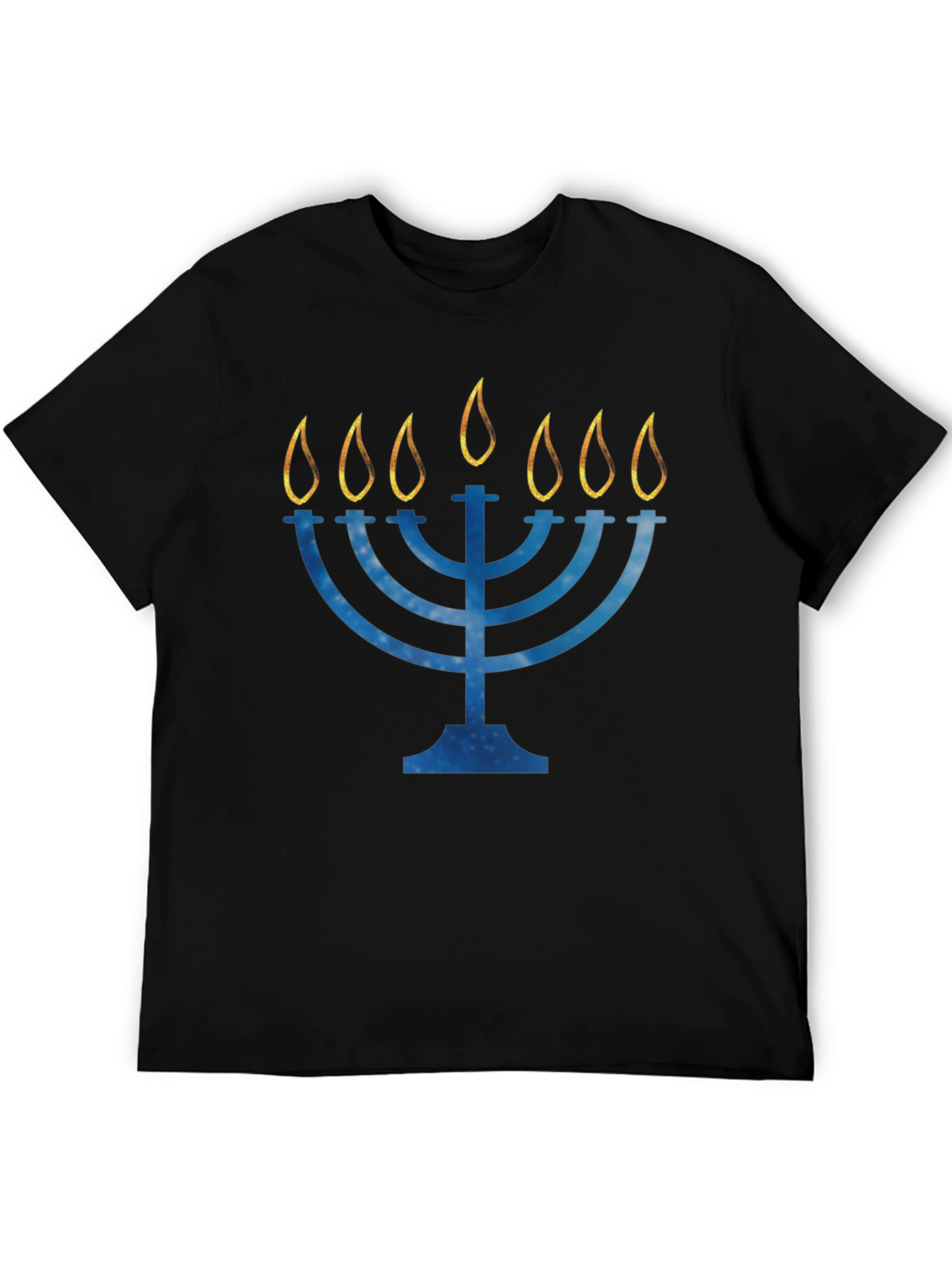 Hanukkah Menorah Graphic Tee