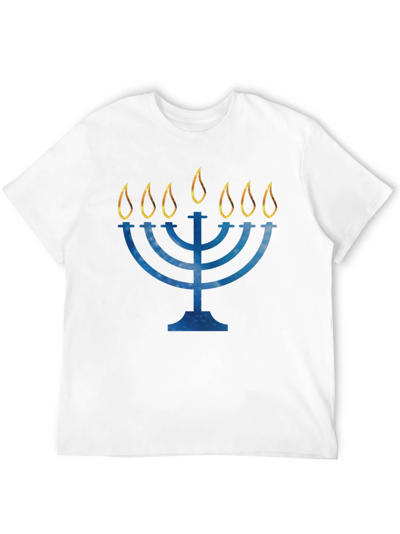 Hanukkah Menorah Graphic Tee