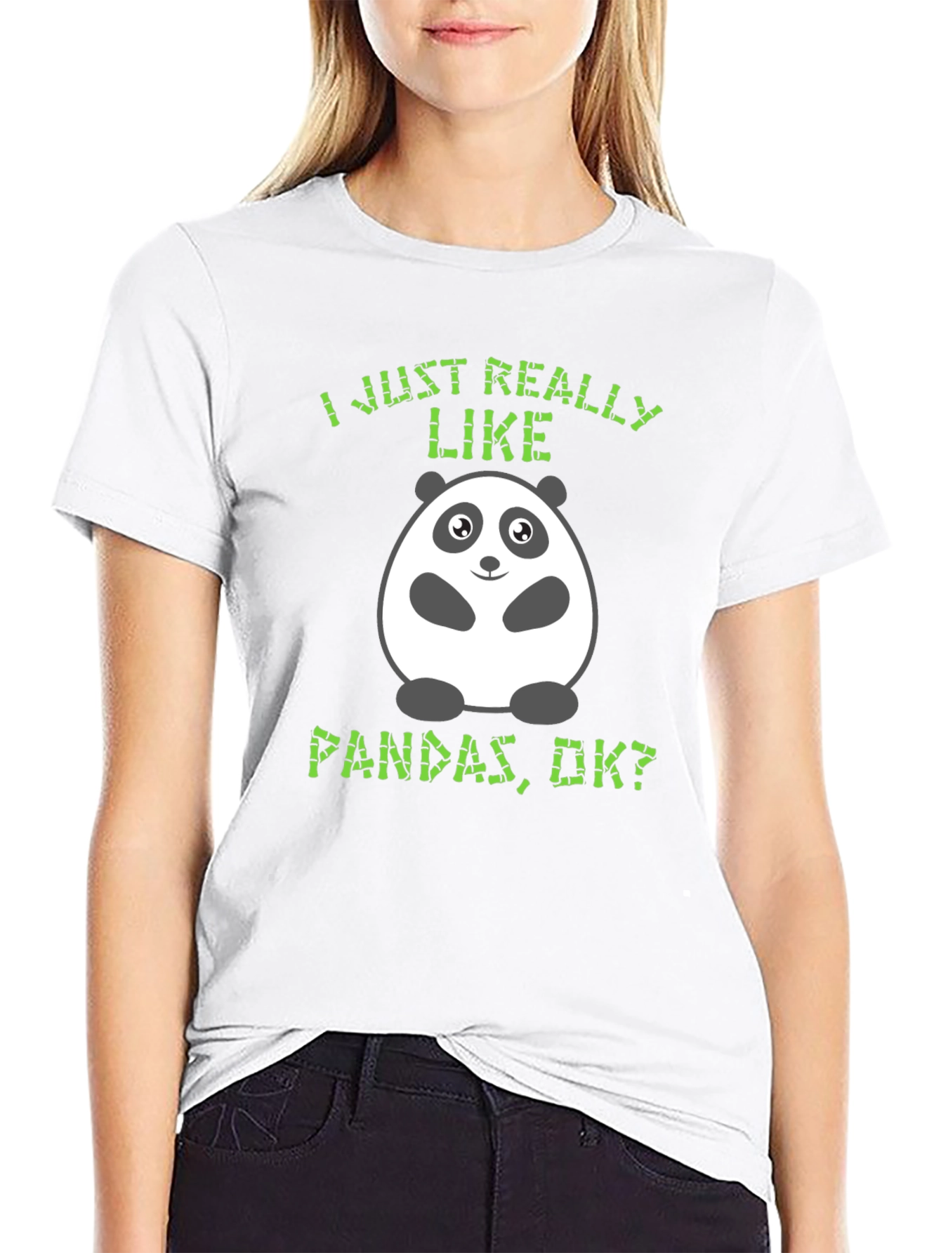 Funny Panda T-Shirt - I Just Really Like Pandas