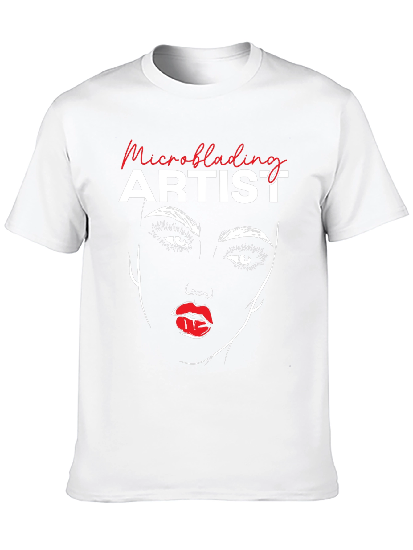 Microblading Artist T-Shirt - Stylish Graphic Tee