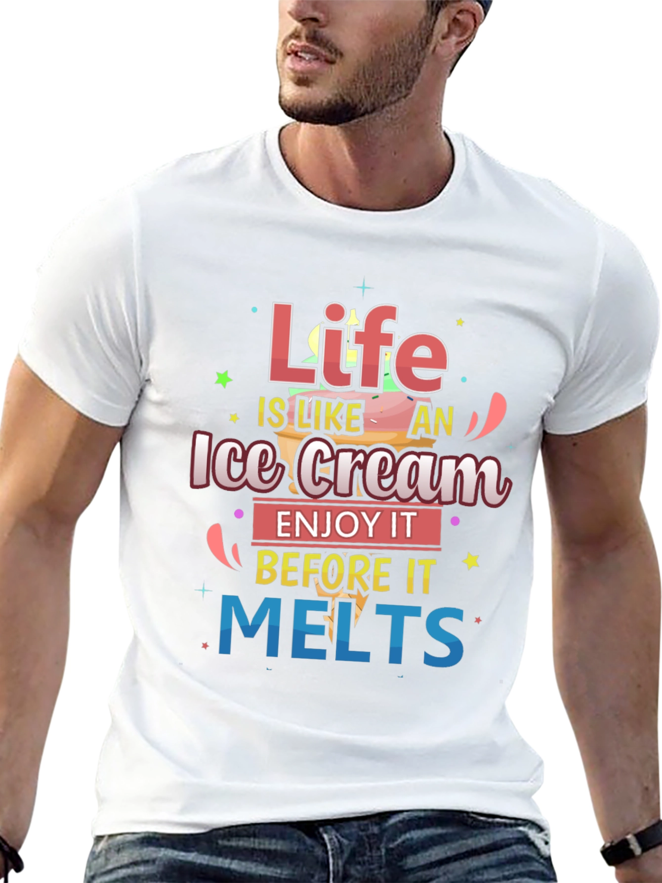 Life is Like Ice Cream T-Shirt