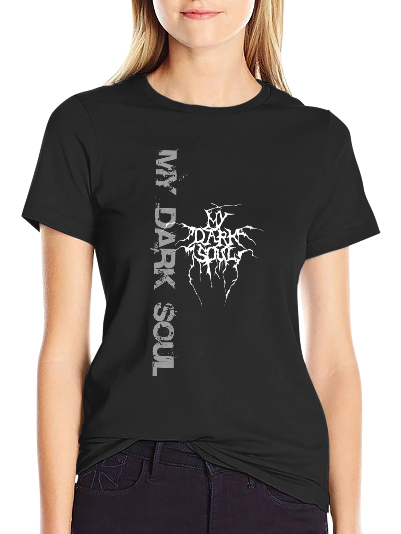 My Dark Soul Graphic Tee - Black T-Shirt