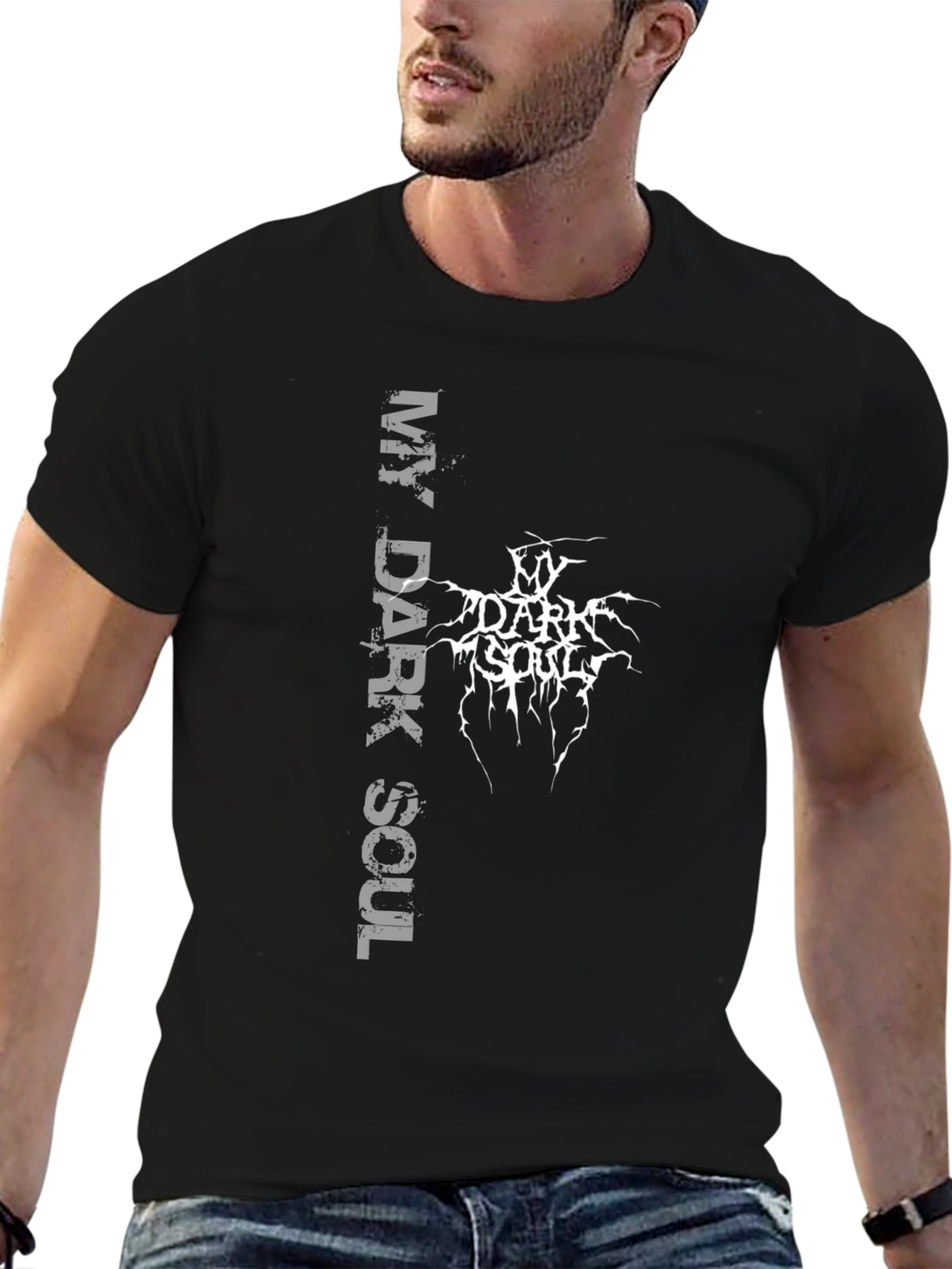 My Dark Soul Graphic Tee - Black T-Shirt