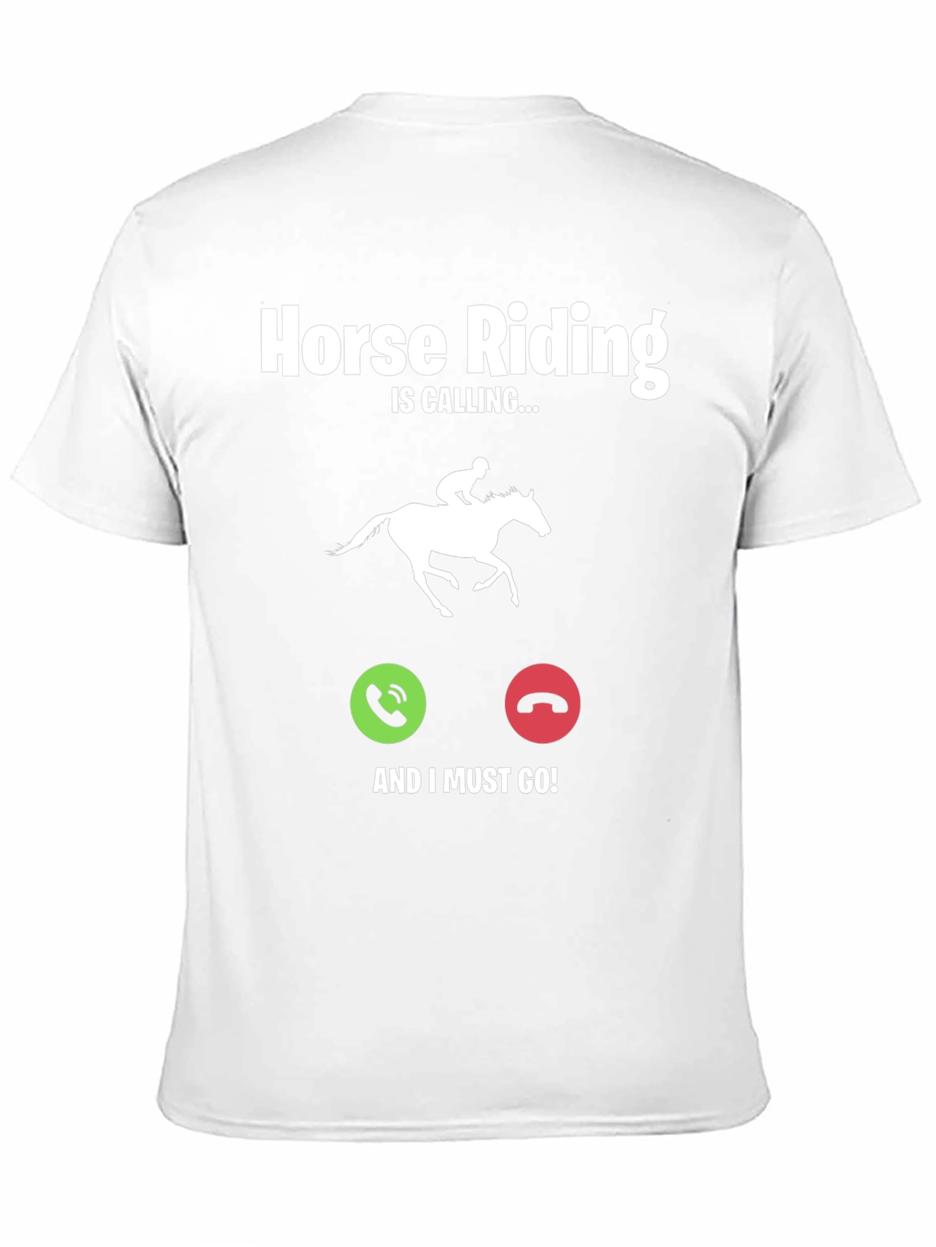 Horse Riding Is Calling Graphic T-Shirt