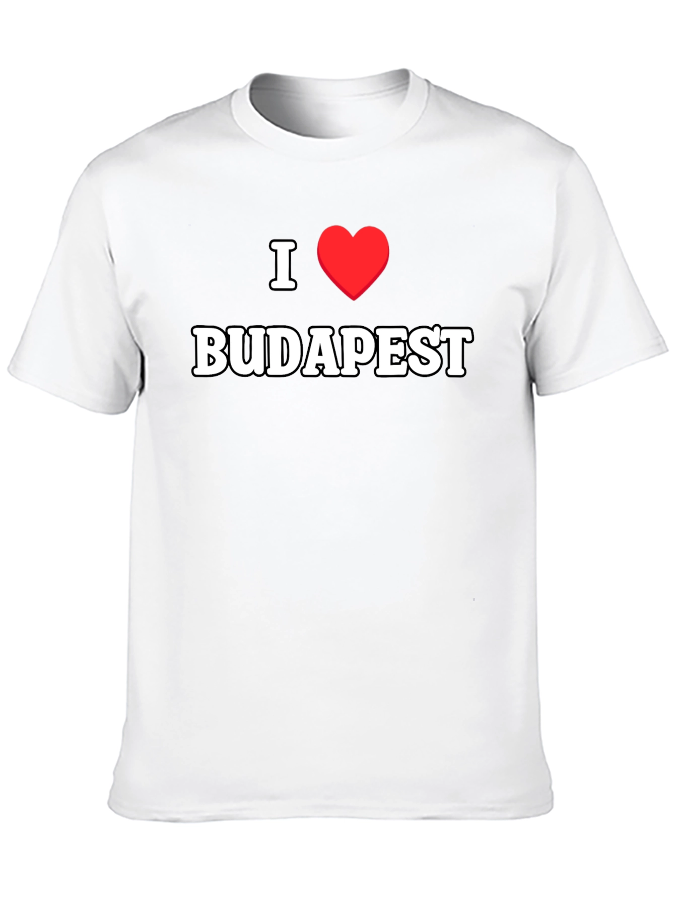 I Heart Budapest Black T-Shirt