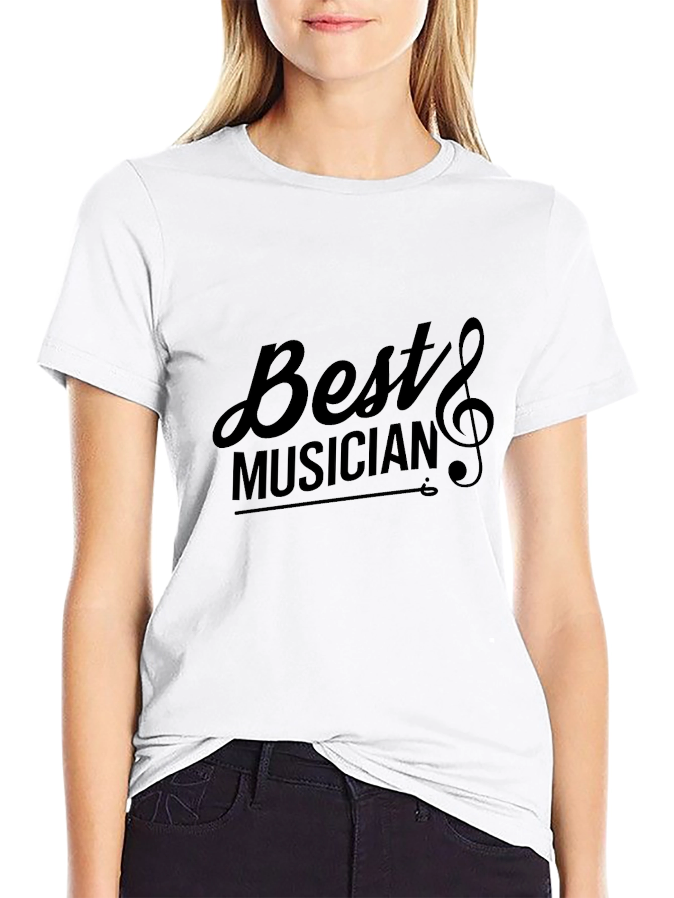 Best Musician T-Shirt - Black Graphic Tee