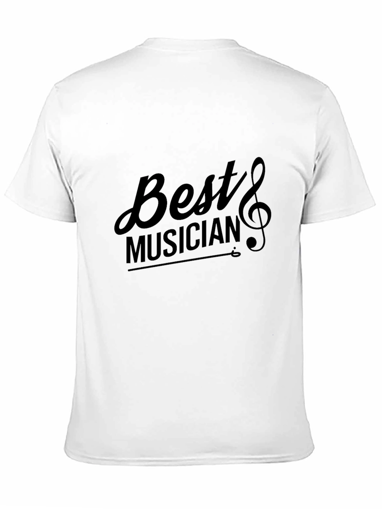 Best Musician T-Shirt - Black Graphic Tee