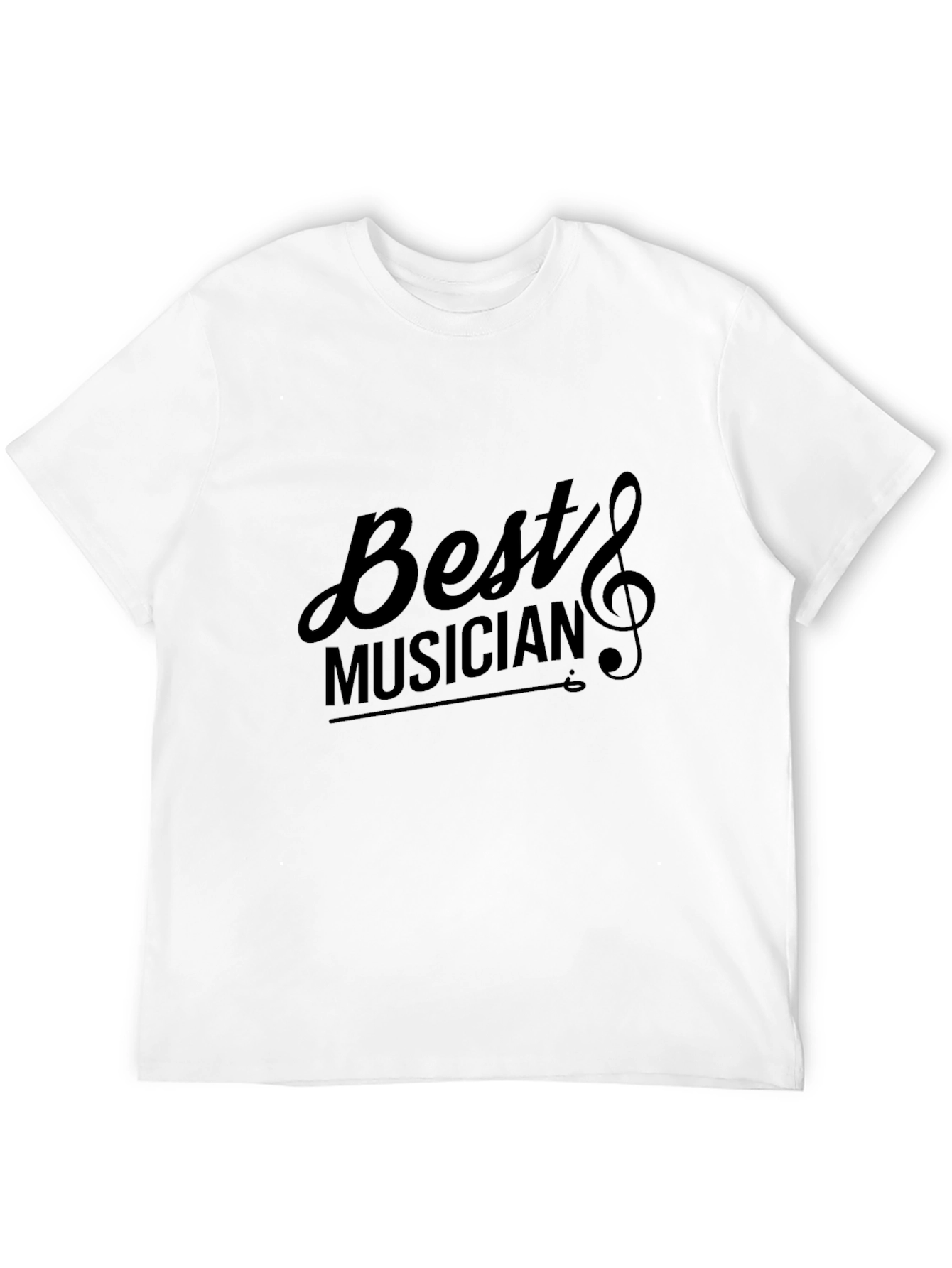 Best Musician T-Shirt - Black Graphic Tee