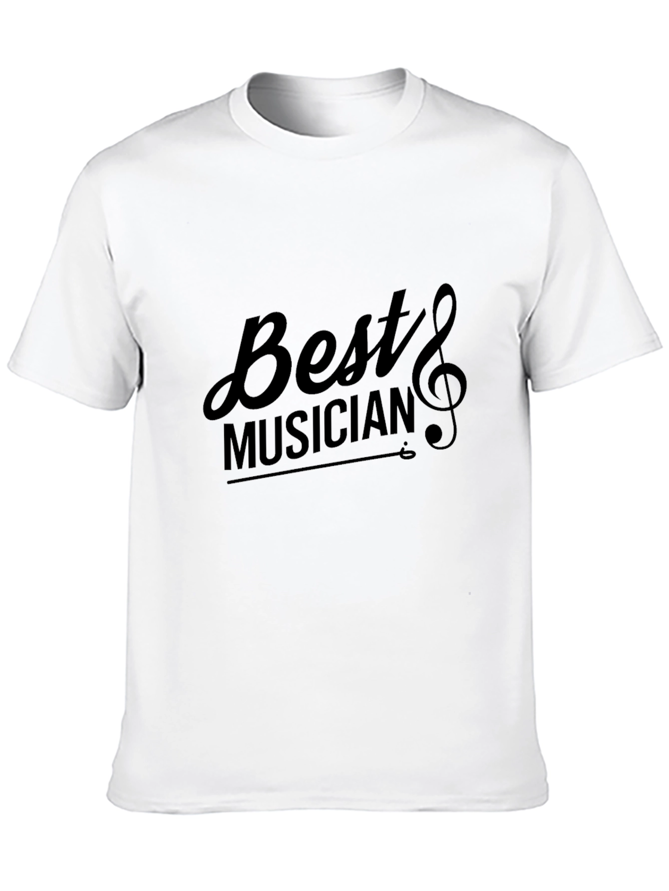 Best Musician T-Shirt - Black Graphic Tee