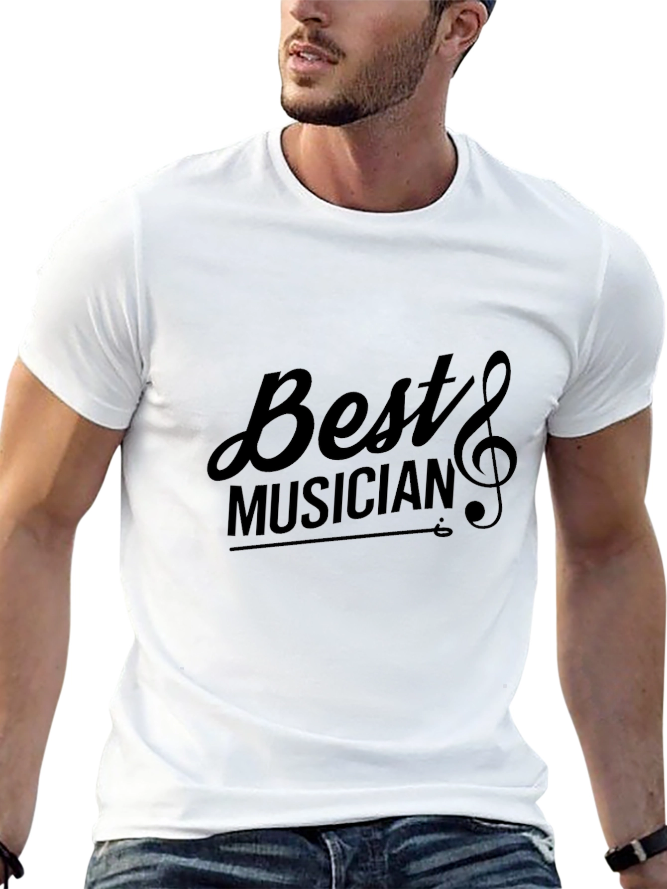 Best Musician T-Shirt - Black Graphic Tee